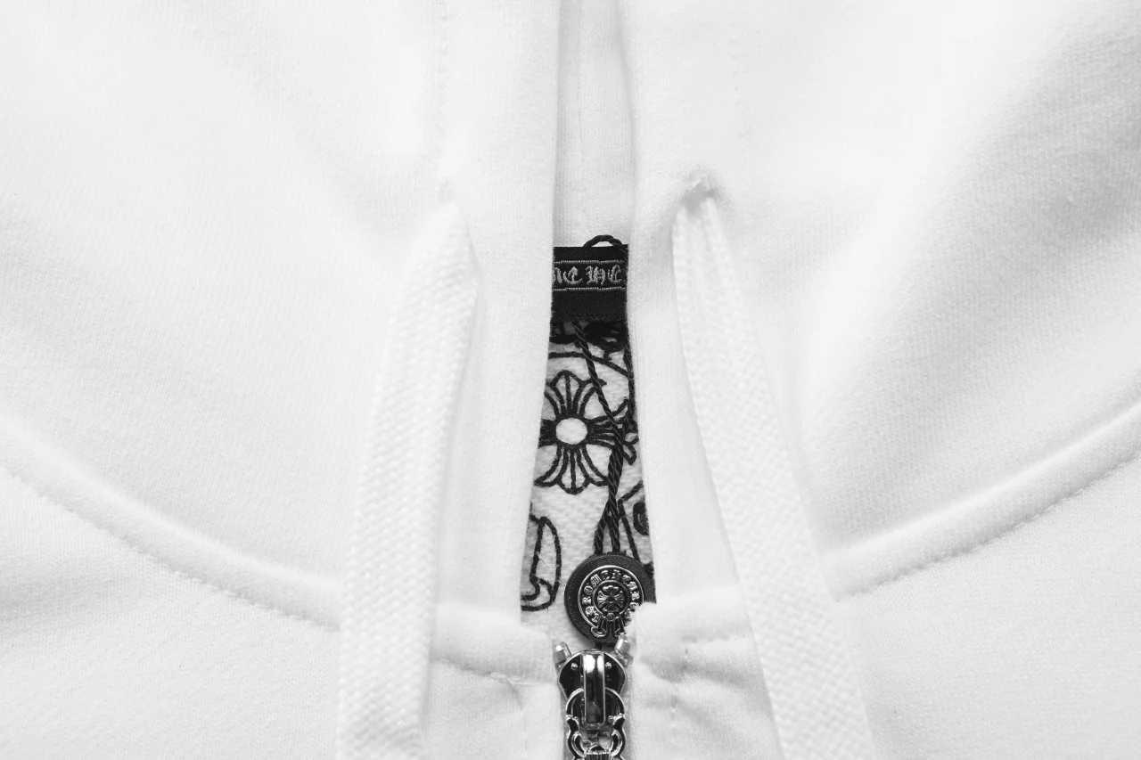 Logo Print Zip-Up Hoodie D12515538 — view 6