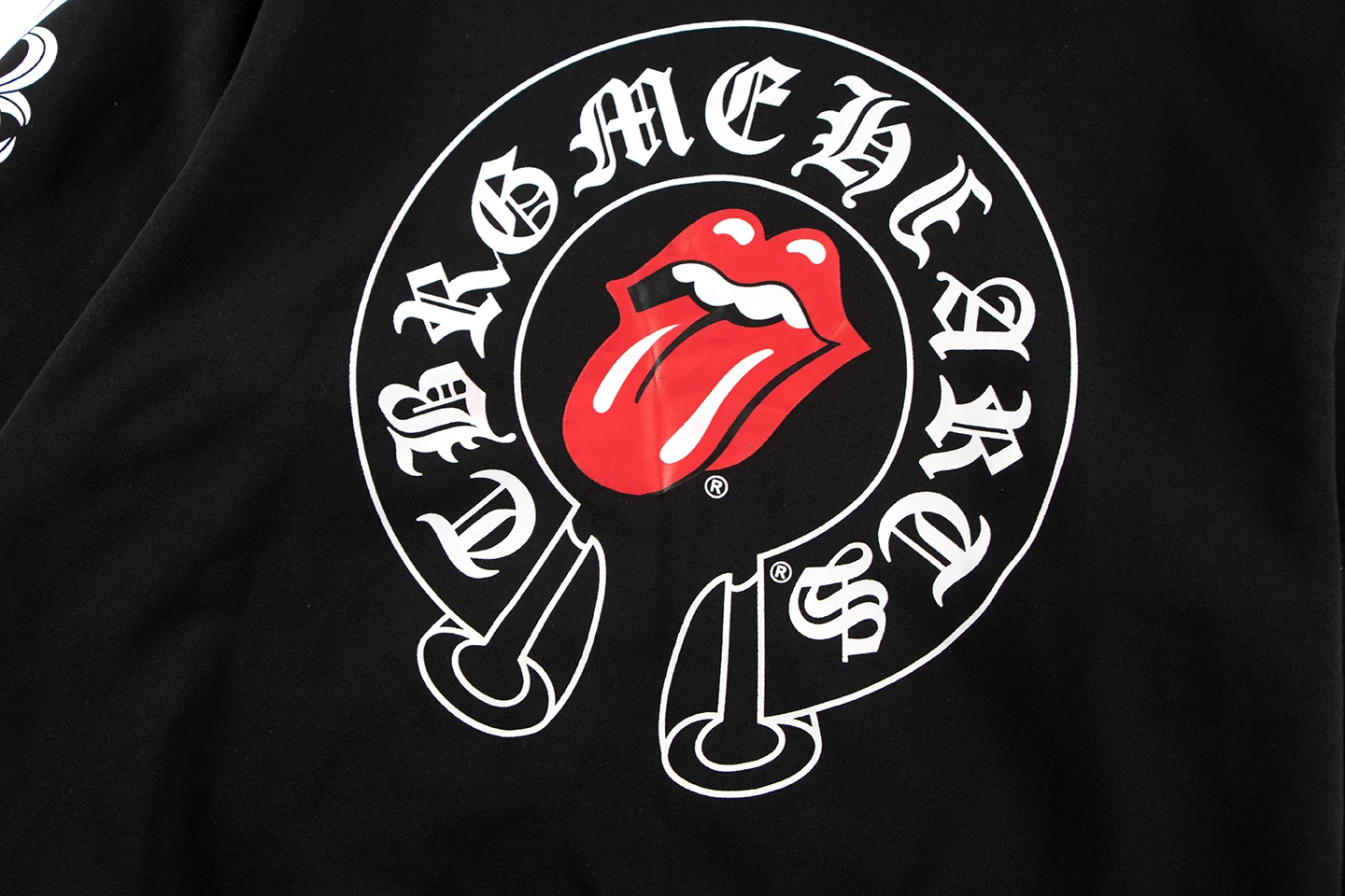 Logo Print Zip-Up Cotton Hoodie D12515537 — view 8