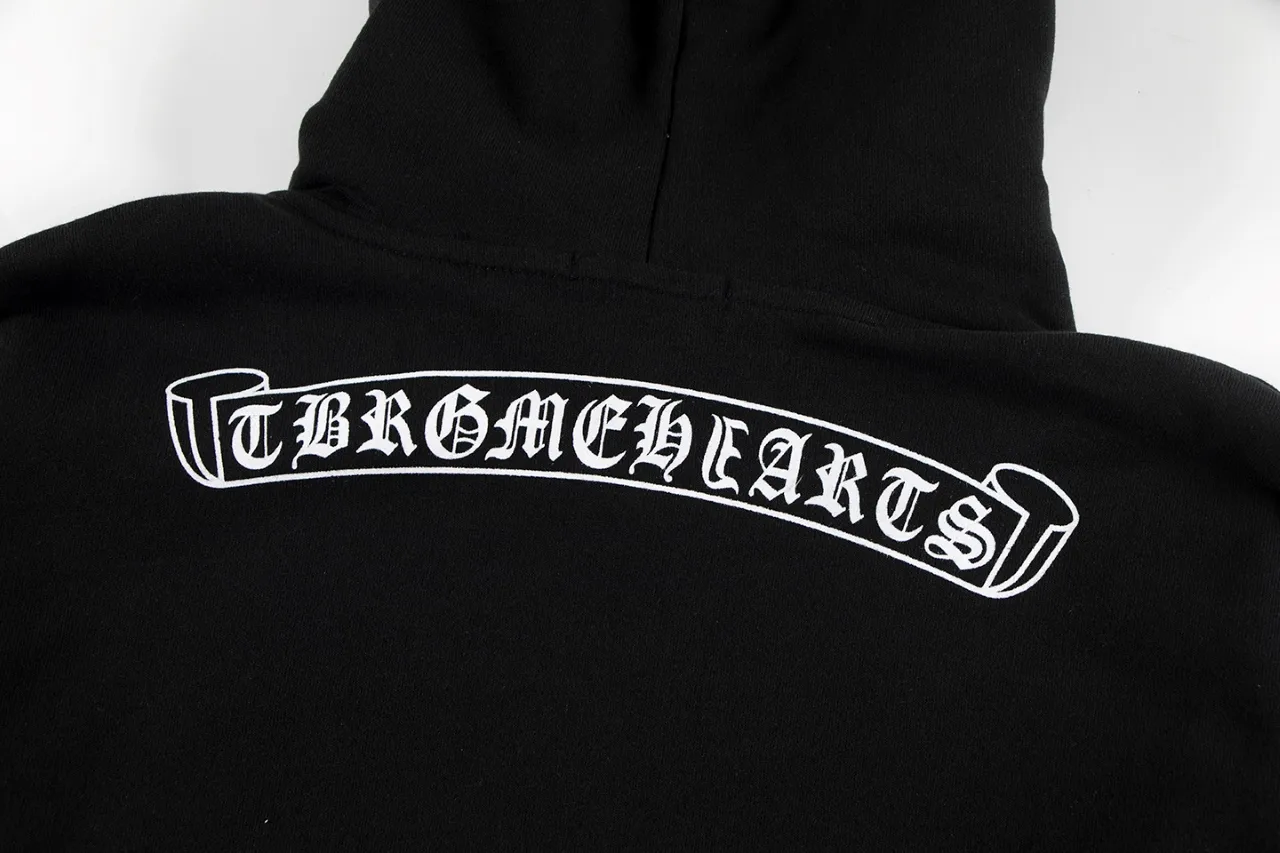 Multicolor Cross Print Fleece Hoodie D12515536 — view 9