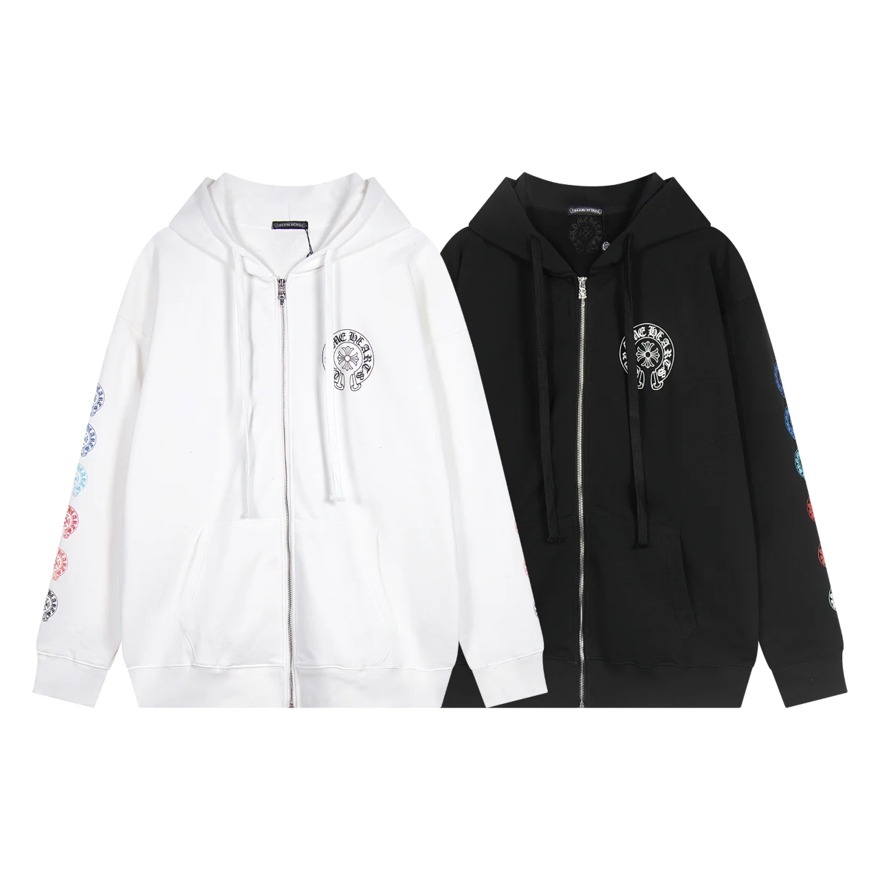 Horseshoe Logo Zip-Up Hoodie D12515535