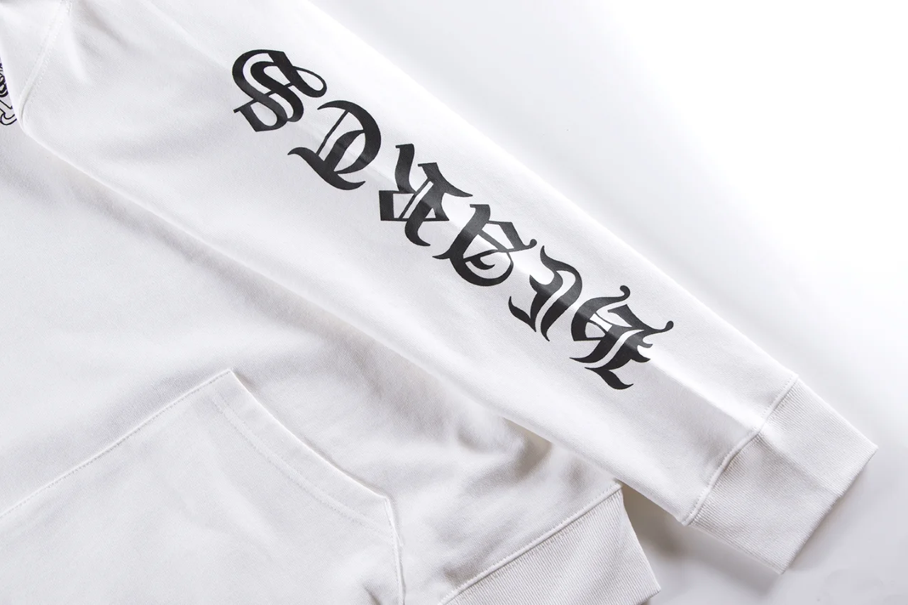 Logo Print Cotton Jersey Hoodie D12515534 — view 8