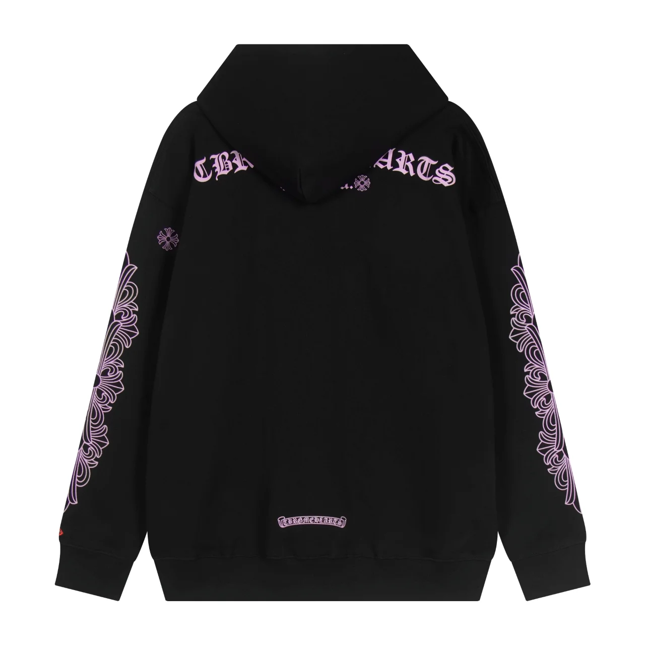 Logo Embroidery Cotton-Blend Hoodie D12515533 — view 2