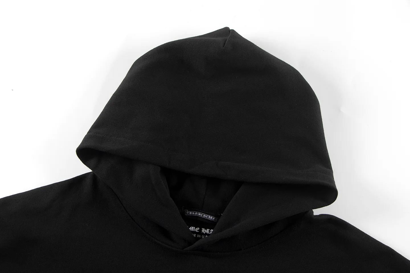 Logo Embroidery Cotton-Blend Hoodie D12515533 — view 3