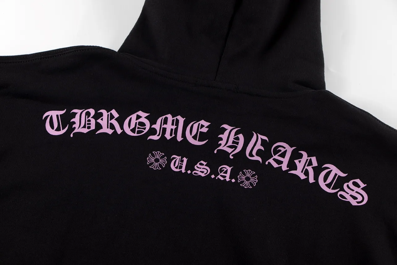 Logo Embroidery Cotton-Blend Hoodie D12515533 — view 8