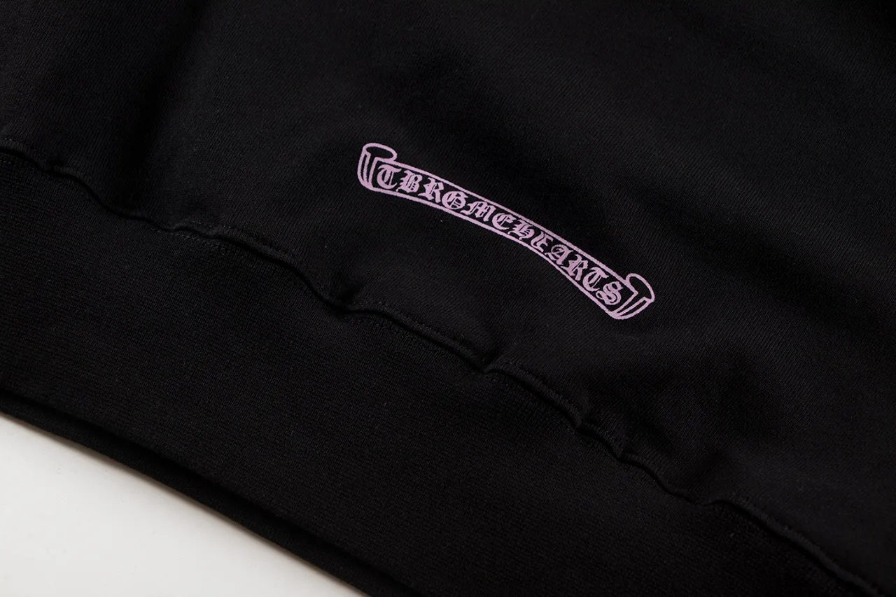 Logo Embroidery Cotton-Blend Hoodie D12515533 — view 9