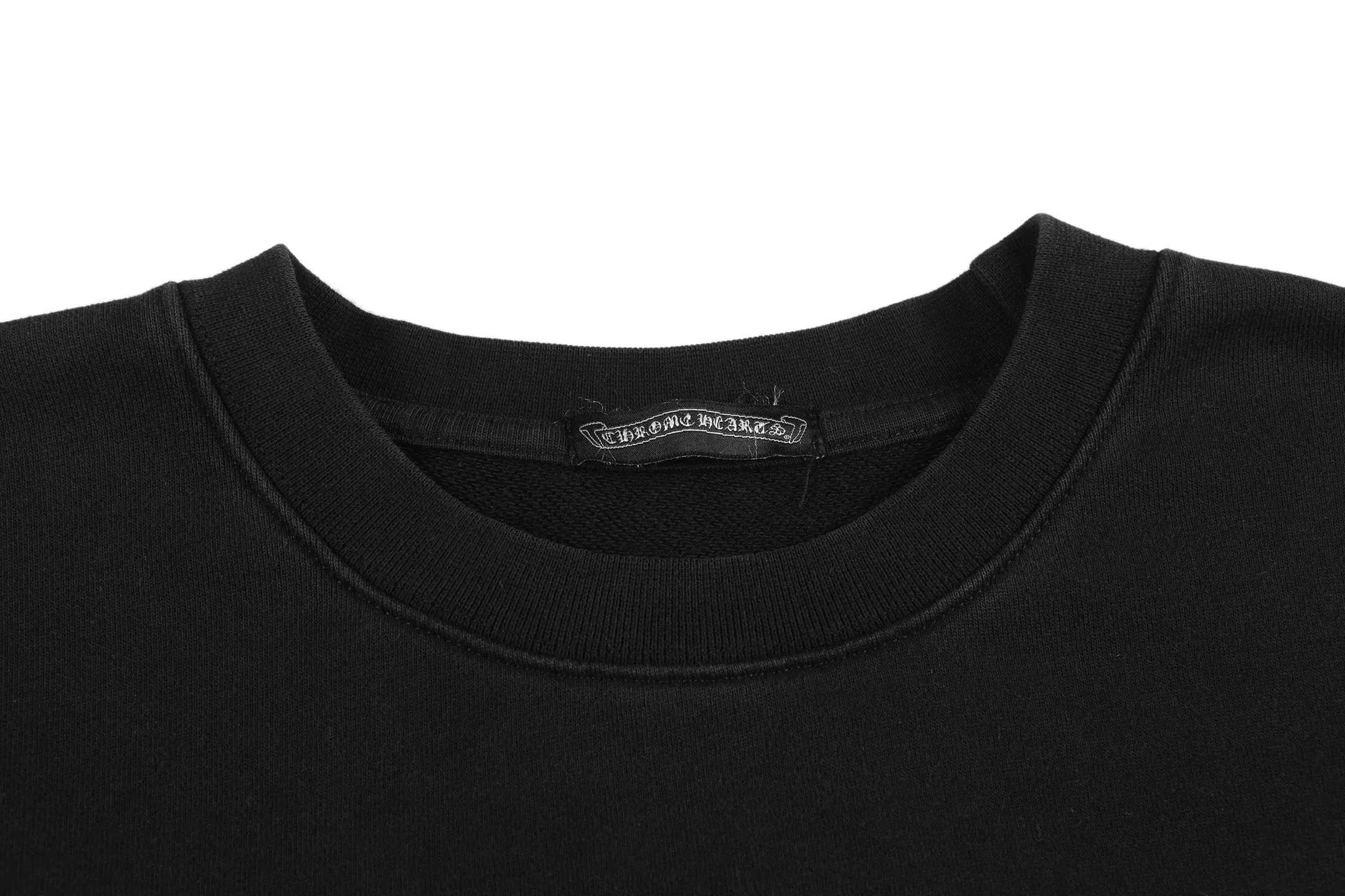 Logo-Embroidered Acid-Wash Sweatshirt D13515531 — view 3