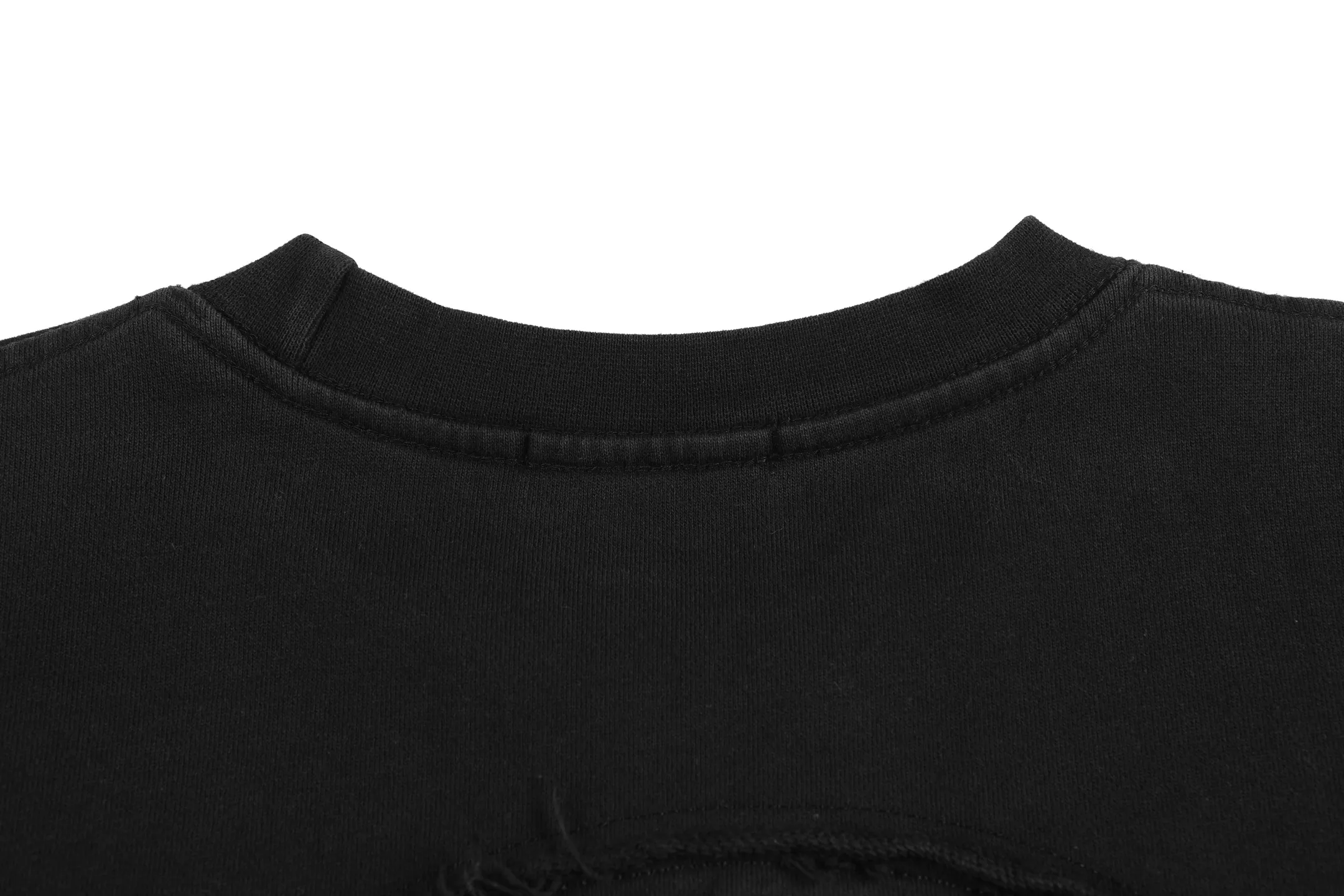 Logo-Embroidered Acid-Wash Sweatshirt D13515531 — view 7