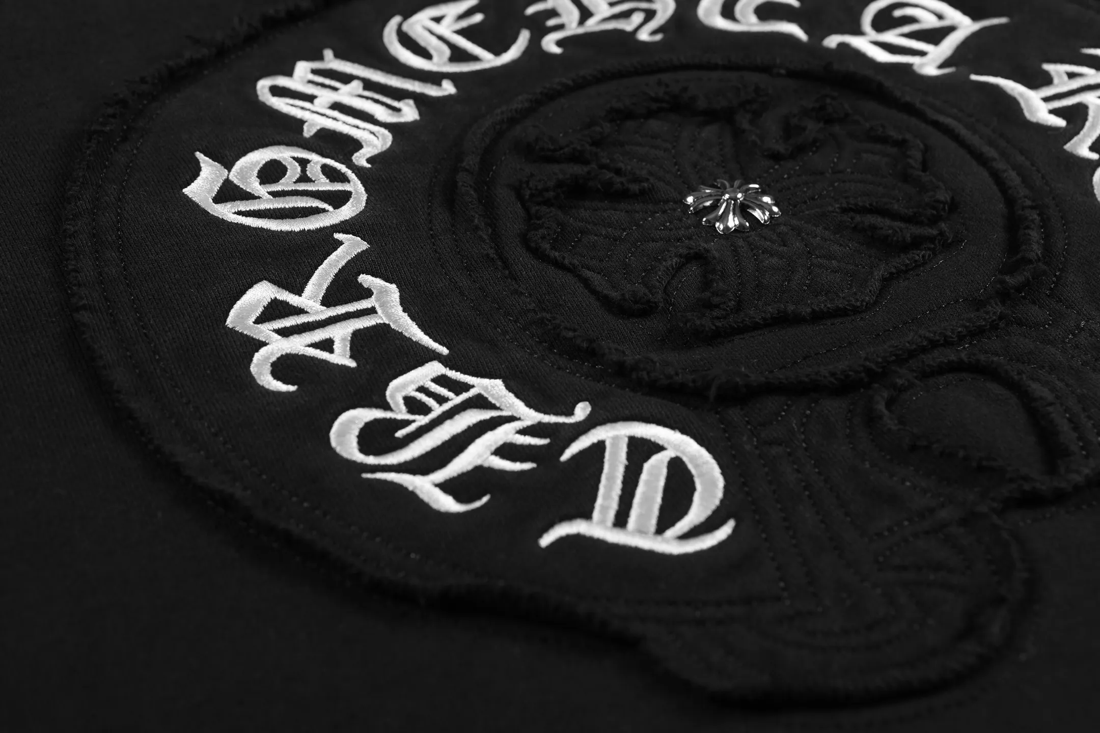 Logo-Embroidered Acid-Wash Sweatshirt D13515531 — view 9