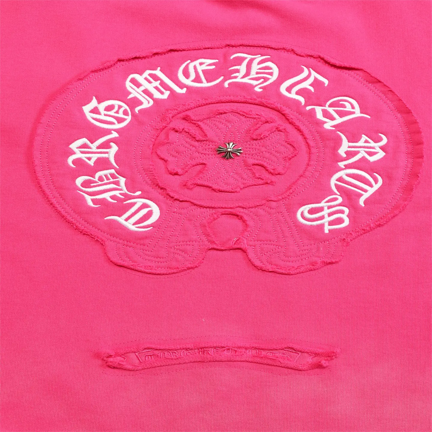 Logo-Embroidered Acid-Wash Sweatshirt D13515532 — view 8