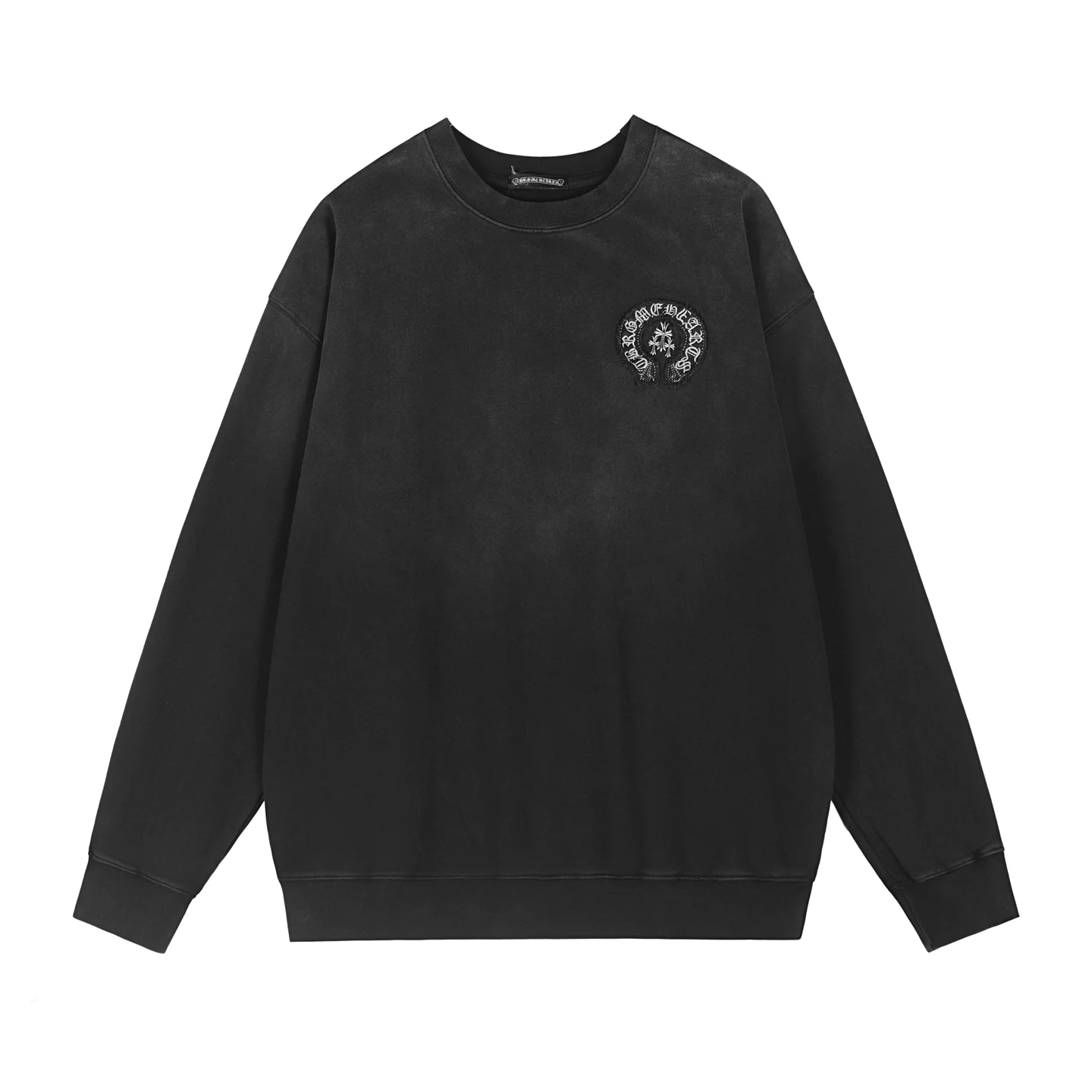 Logo-Embroidered Washed Cotton Sweatshirt D12515530