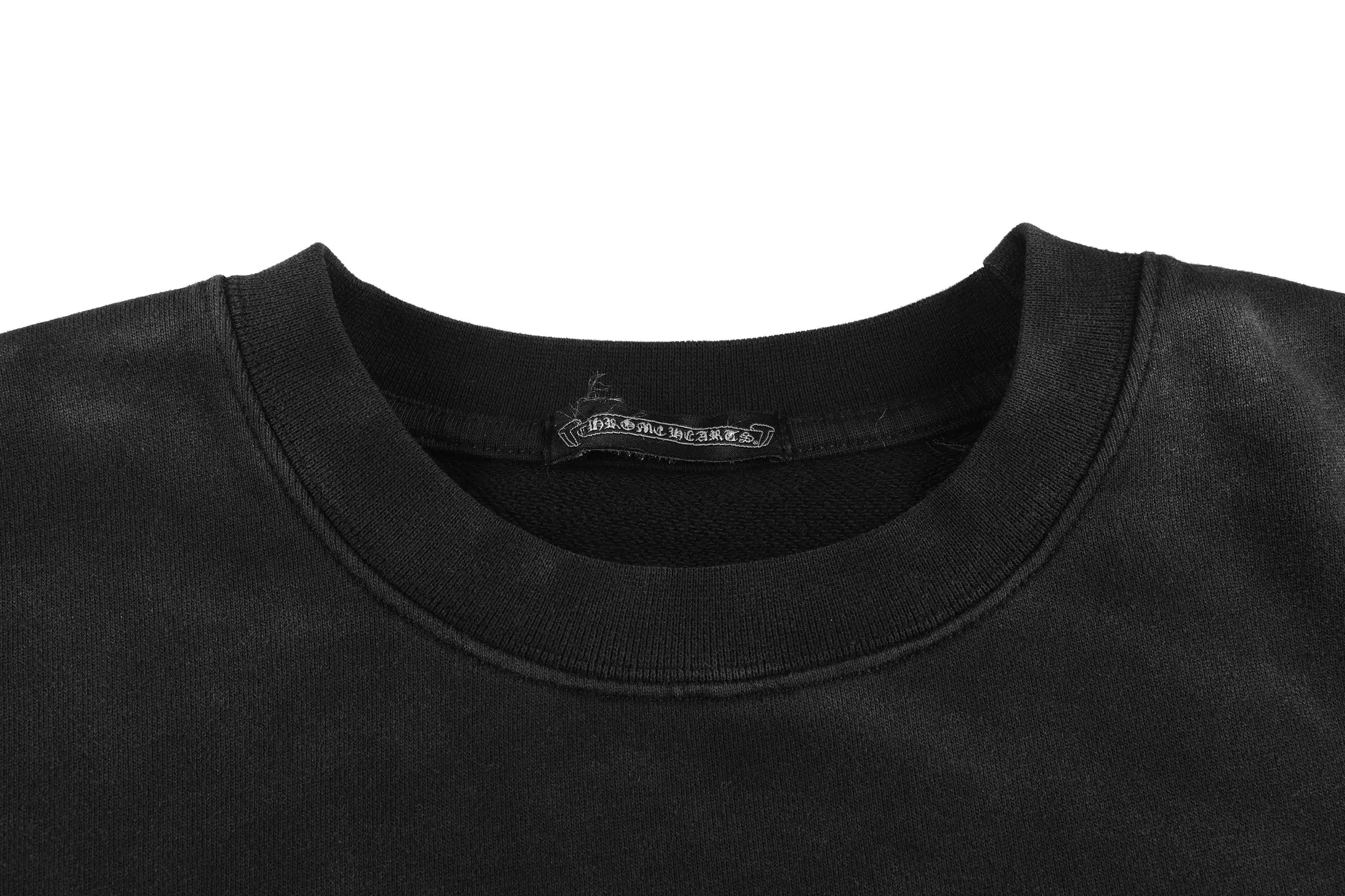 Logo-Embroidered Washed Cotton Sweatshirt D12515530 — view 3