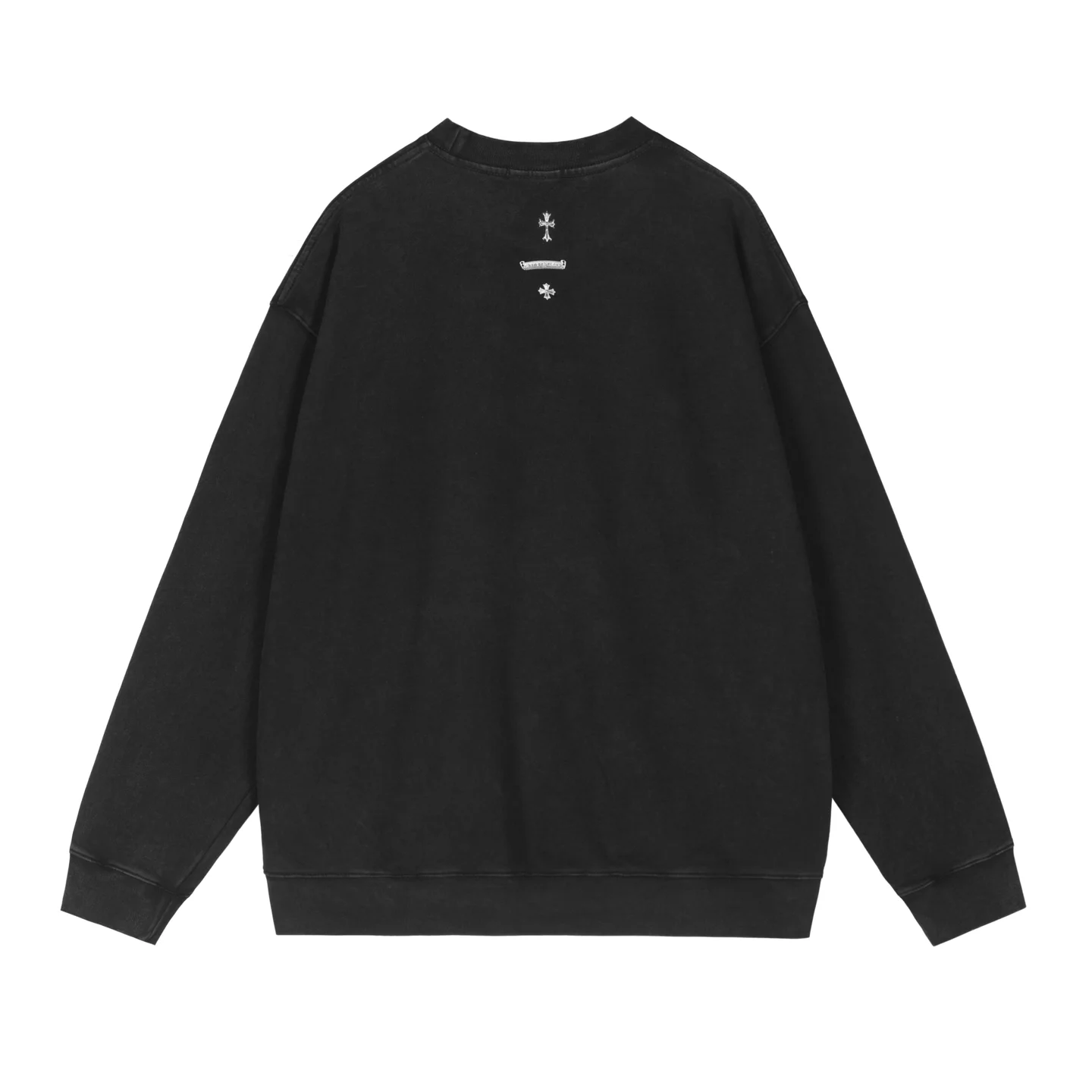Studded Cross Crew-Neck Sweatshirt D12815528 — view 2