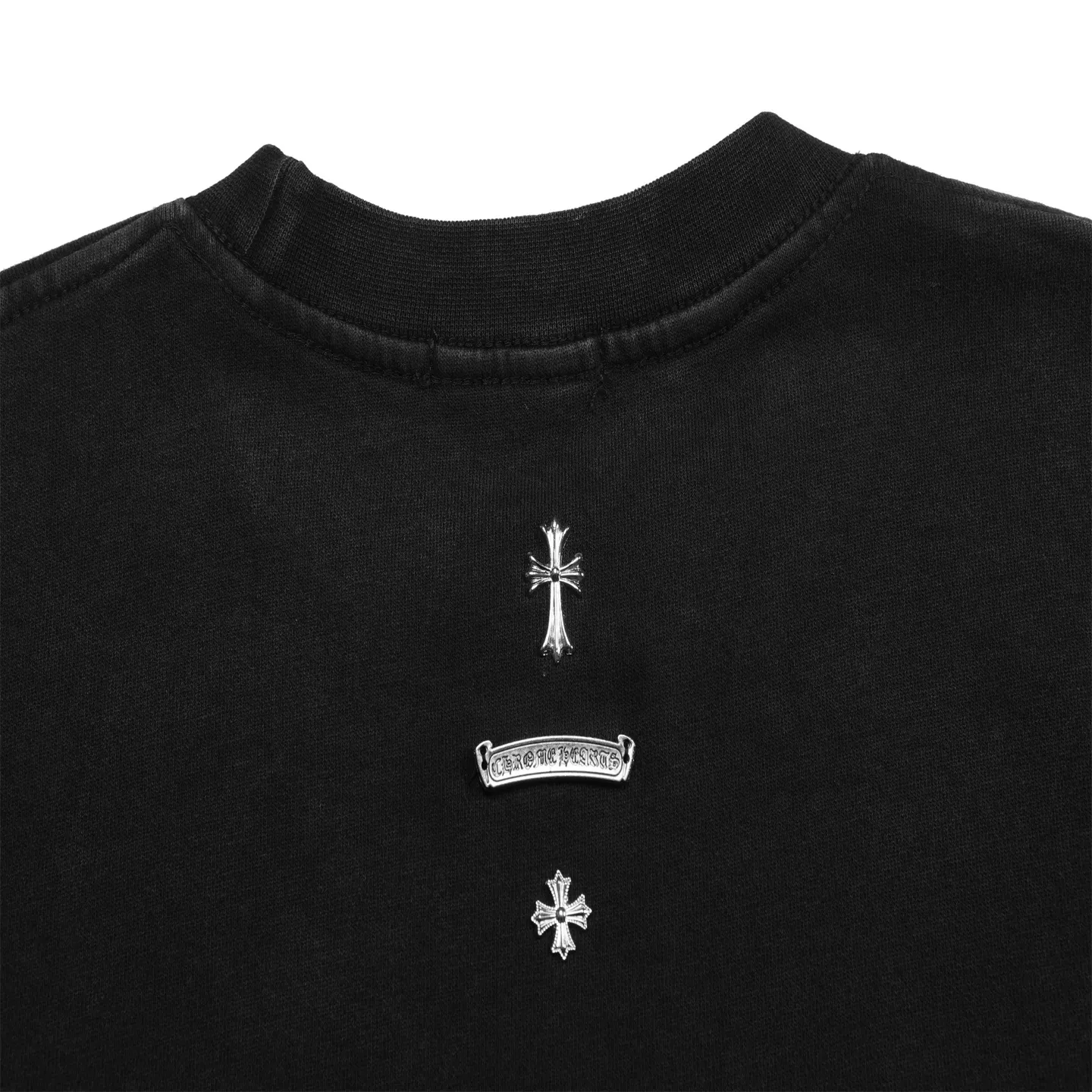 Studded Cross Crew-Neck Sweatshirt D12815528 — view 6