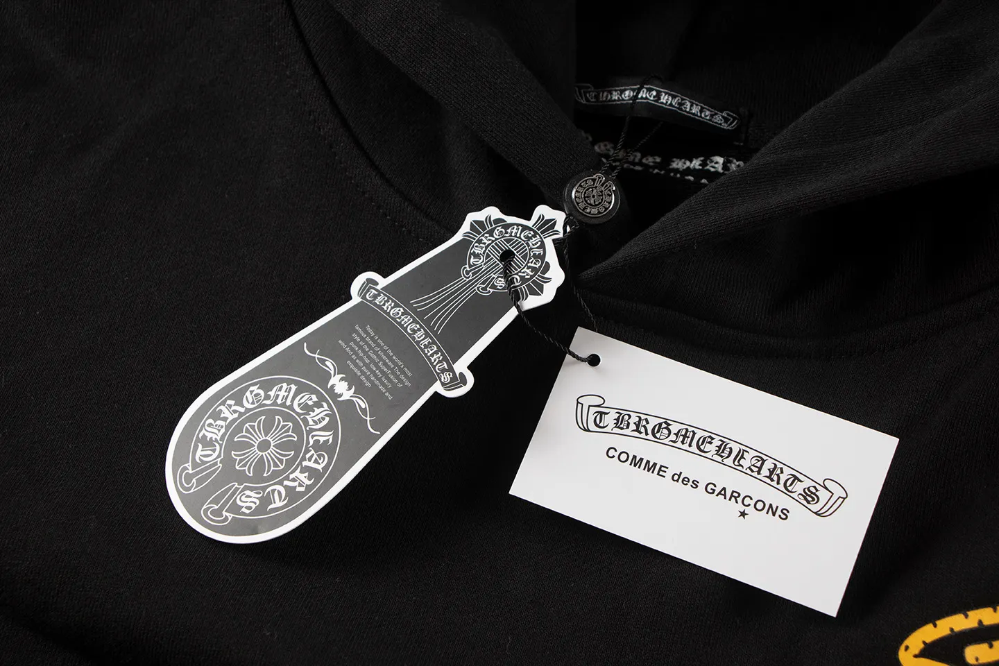 Sex Records Embroidered Cotton Hoodie D11515523 — view 4