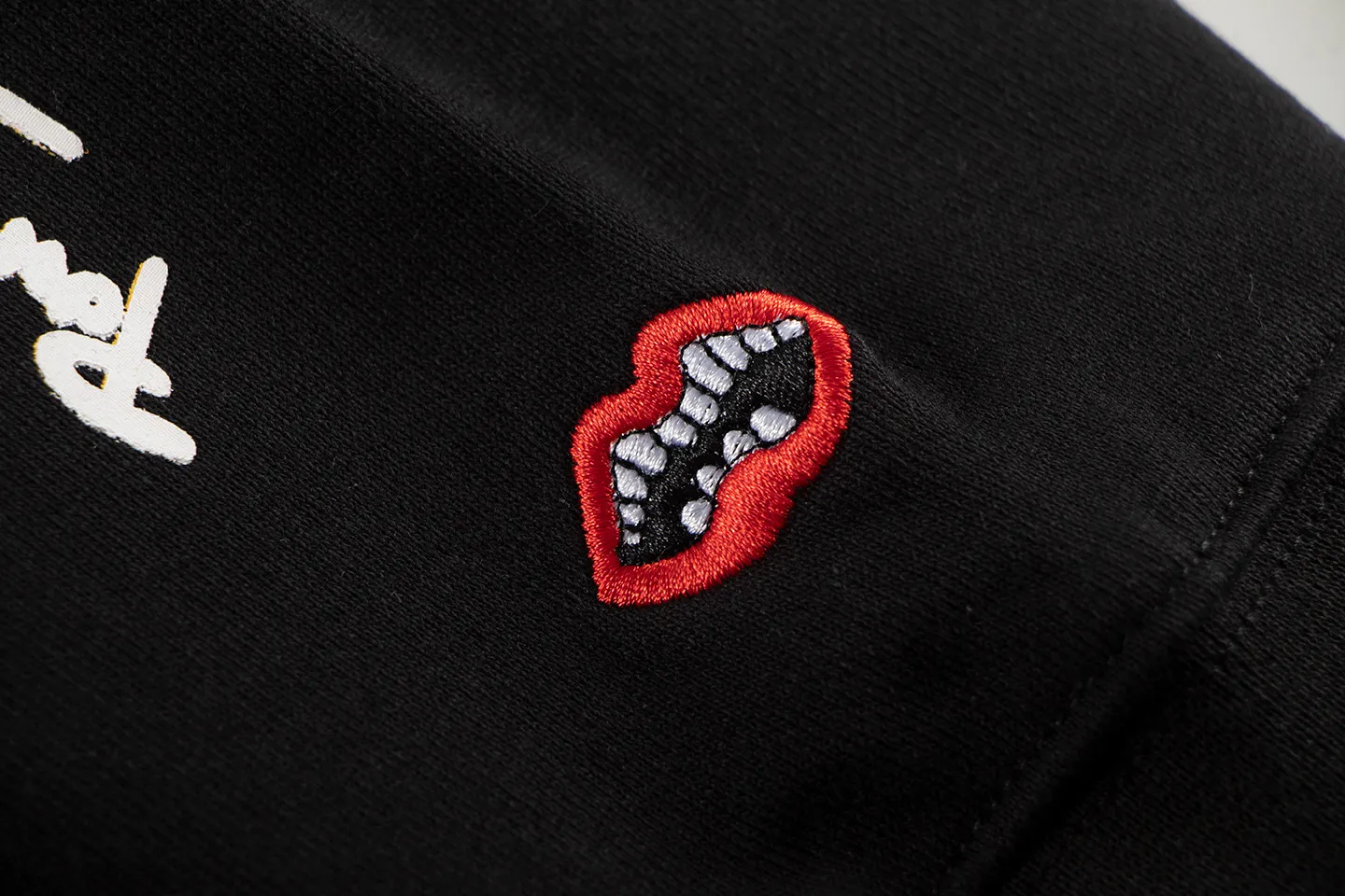 Sex Records Embroidered Cotton Hoodie D11515523 — view 7