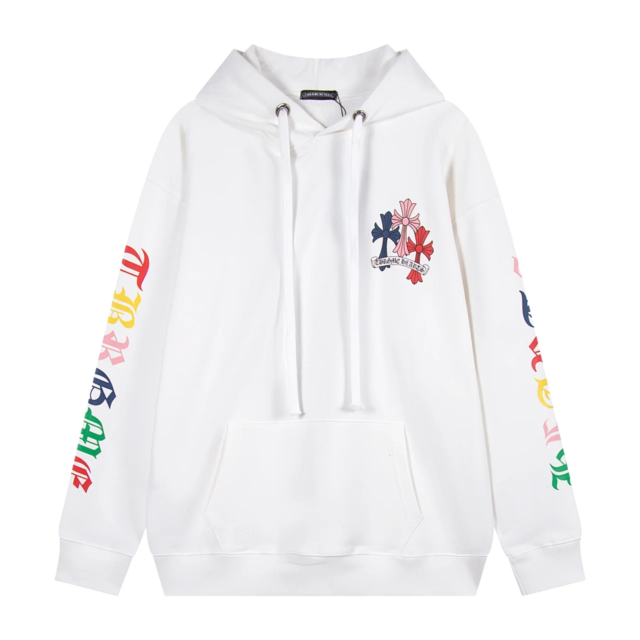 Chrome Hearts Multi-Color Cross Logo Hoodie D12515521 — view 2