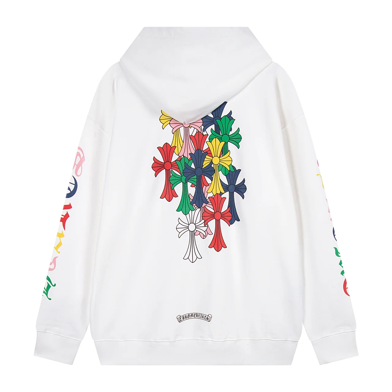 Chrome Hearts Multi-Color Cross Logo Hoodie D12515521 — view 3