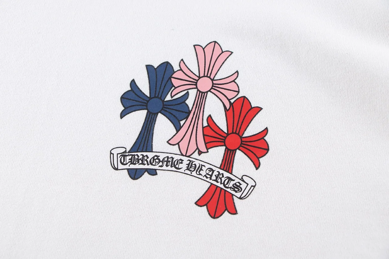 Chrome Hearts Multi-Color Cross Logo Hoodie D12515521 — view 6