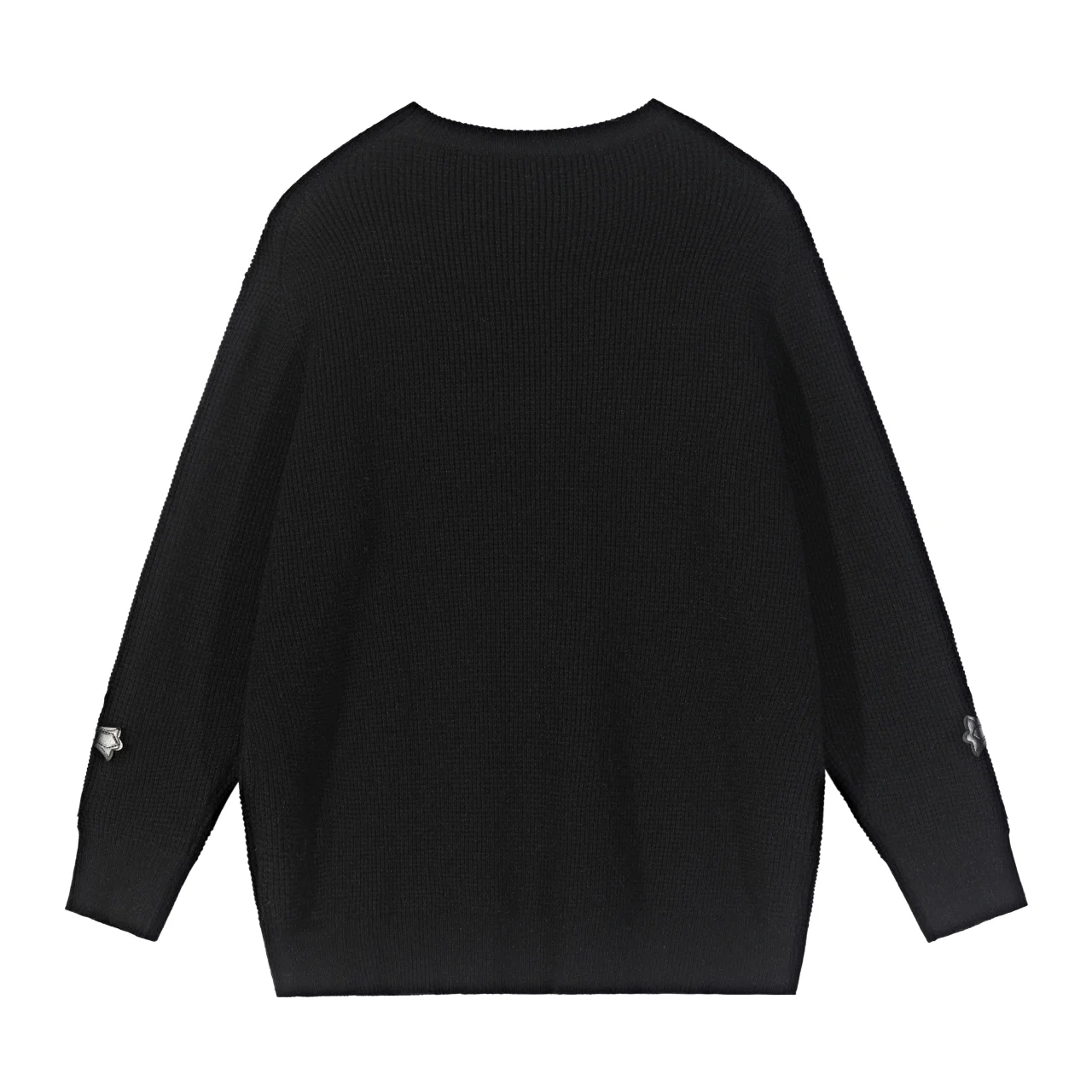 Cross Patch Waffle-Knit Sweater D10015518 — view 3