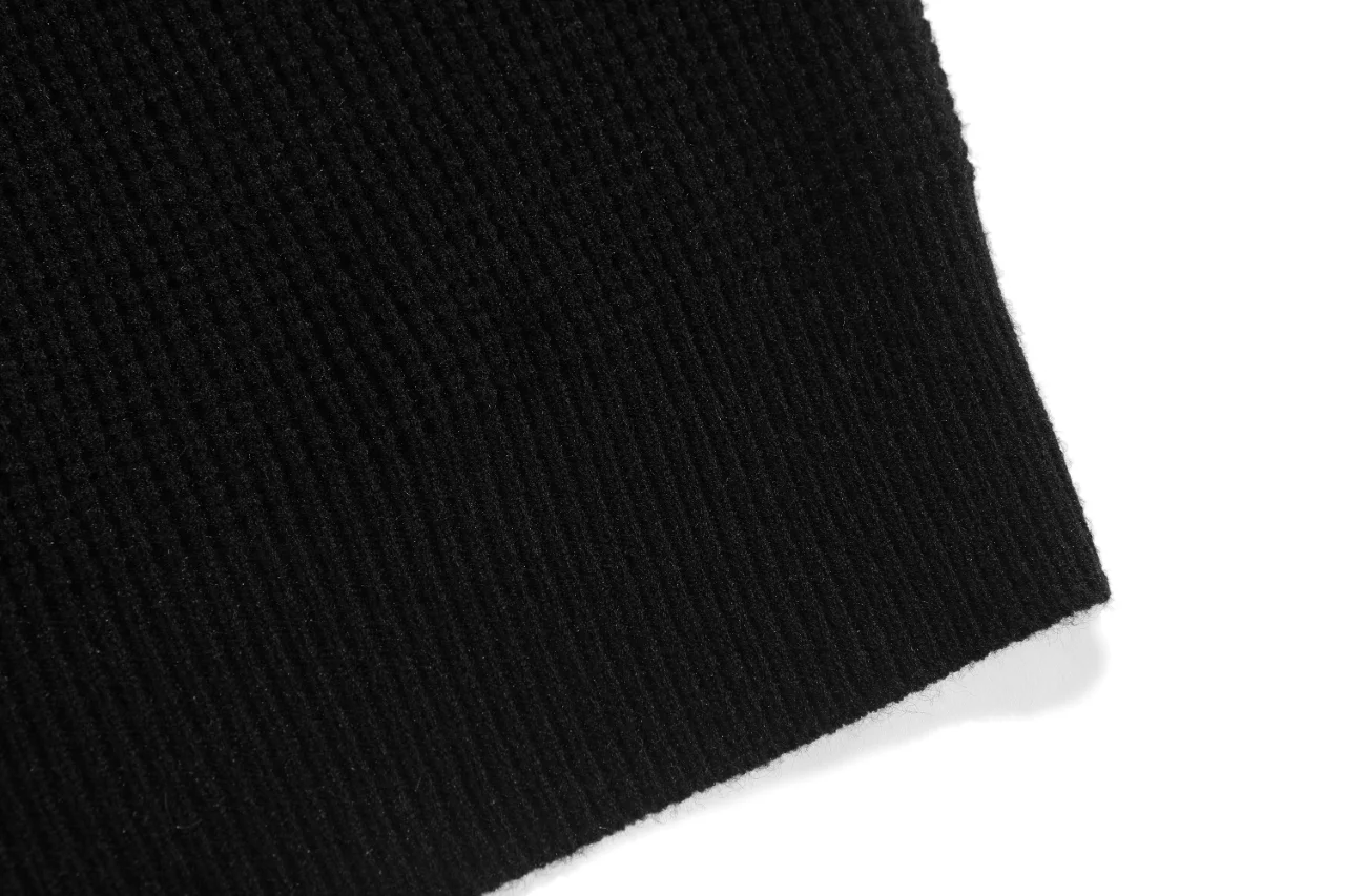 Cross Patch Waffle-Knit Sweater D10015518 — view 6