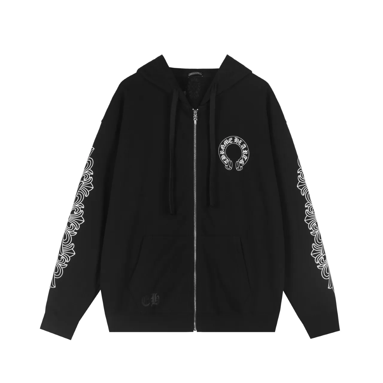 Horshoe Logo Zip-Up Hoodie D13515514