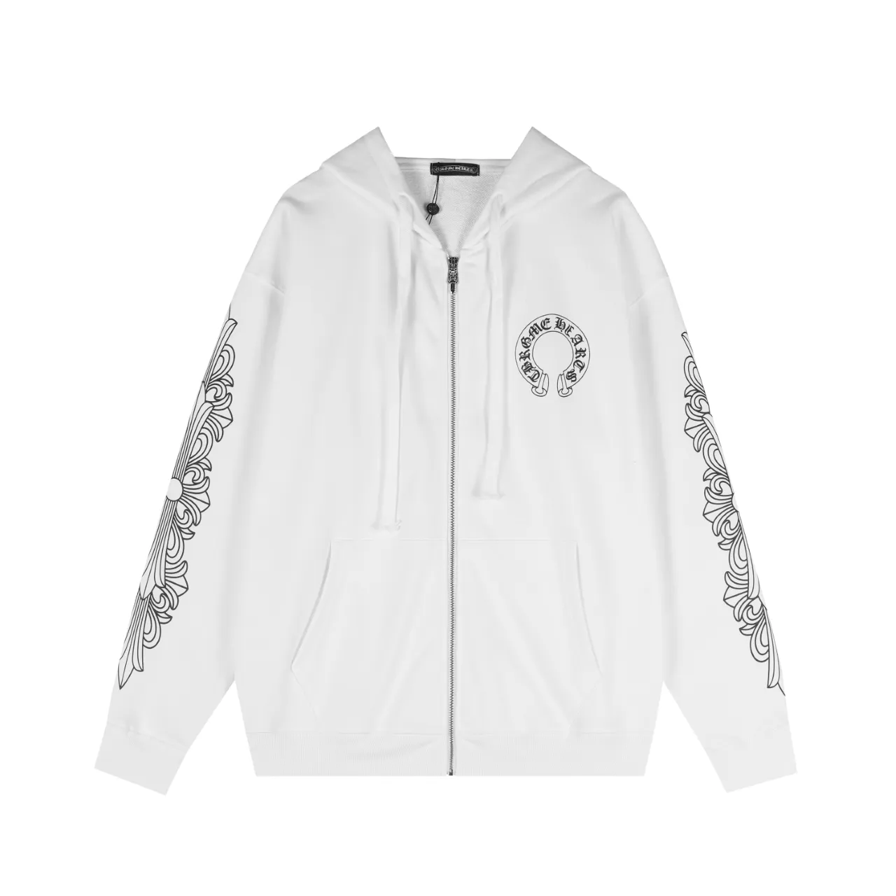 Horshoe Logo Zip-Up Hoodie D13515515