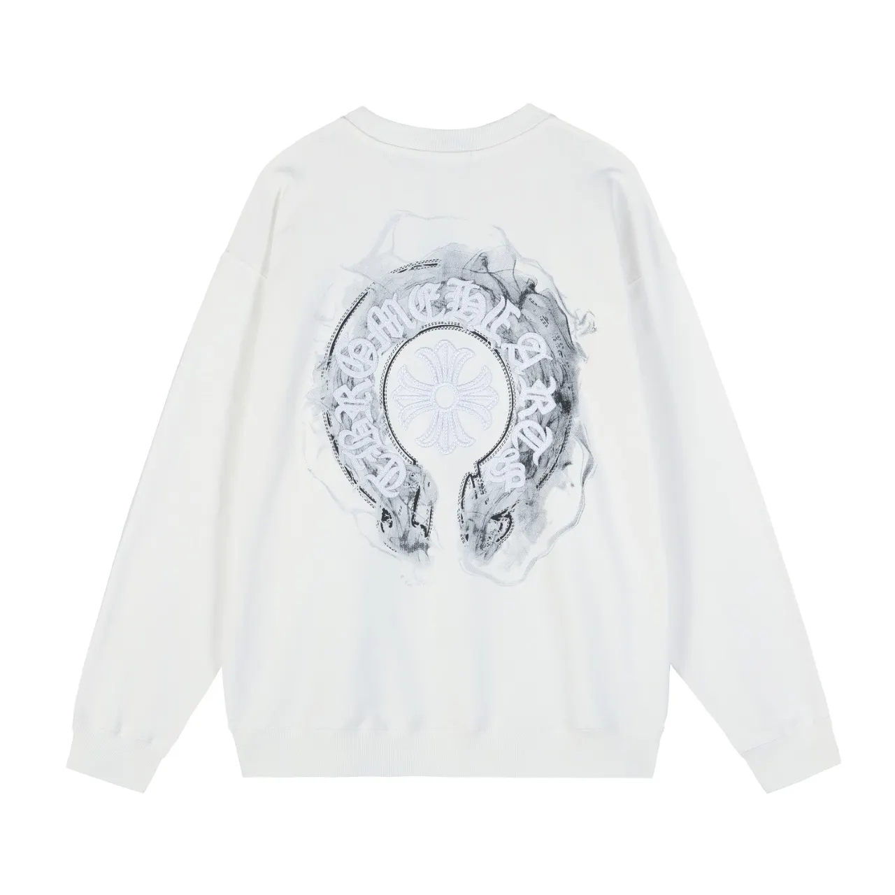 Logo-Print Cotton-Blend Sweatshirt D11515513 — view 3