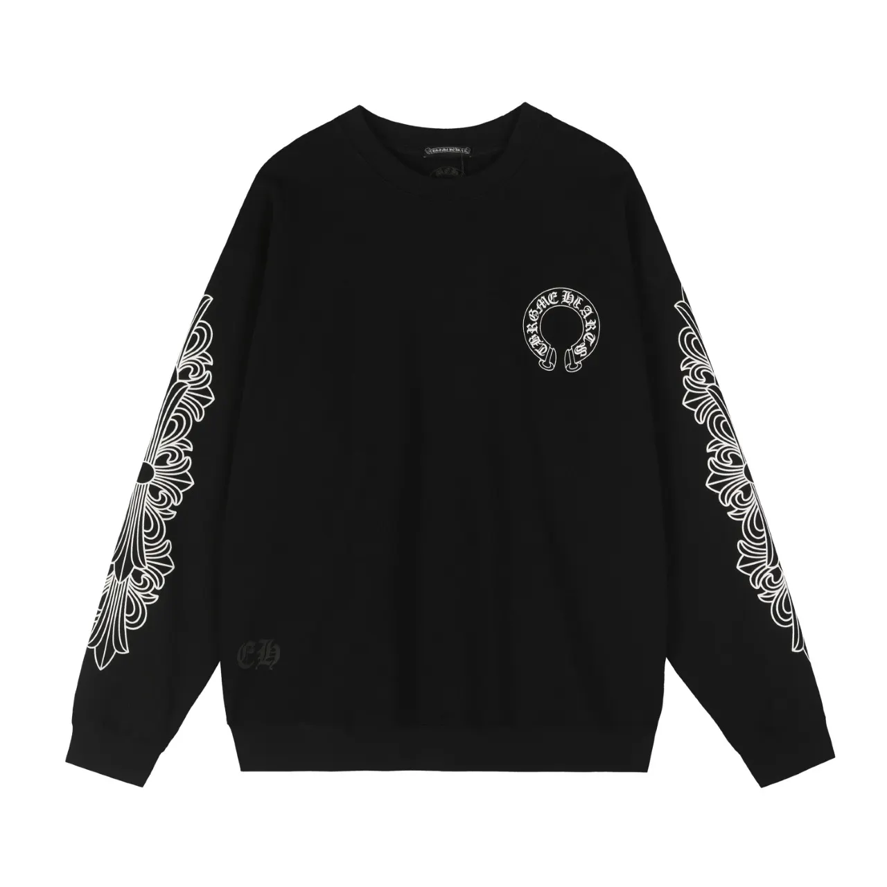 Horseshoe Logo Graphic Crew-Neck Sweatshirt D10515511 — view 2