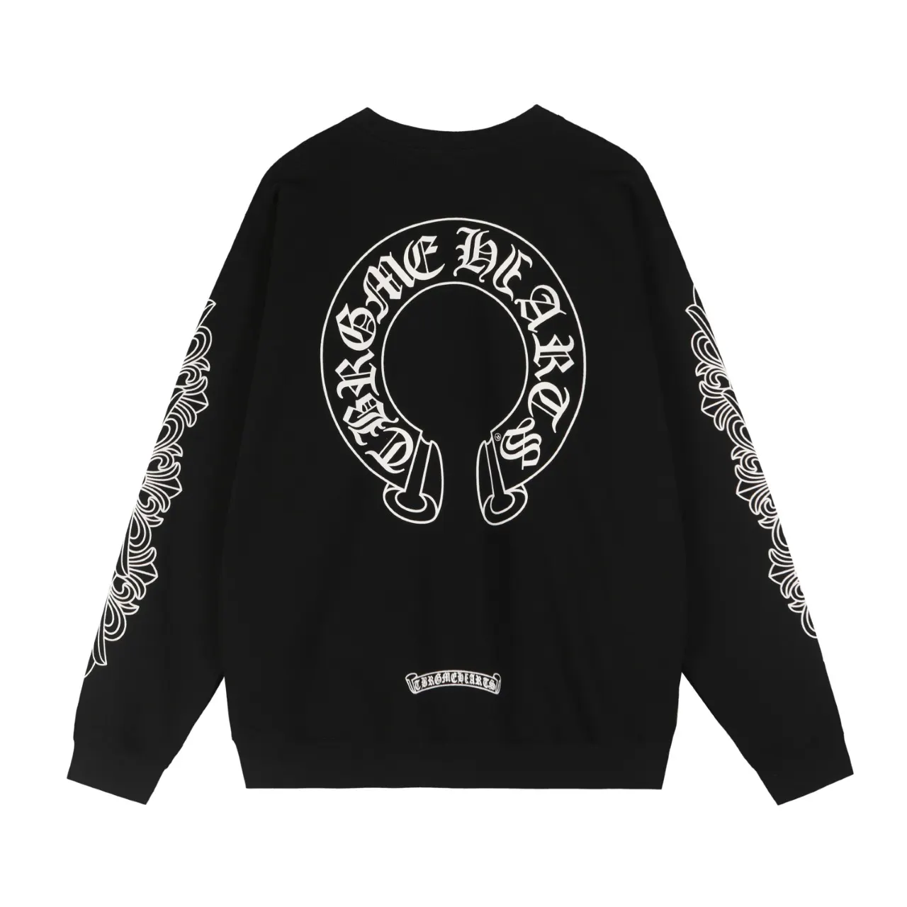 Horseshoe Logo Graphic Crew-Neck Sweatshirt D10515511 — view 3