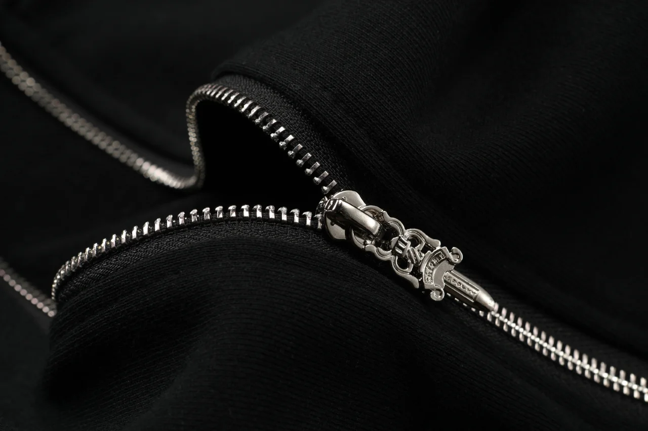 Logo-Print Zip-Up Hoodie D13515508 — view 7