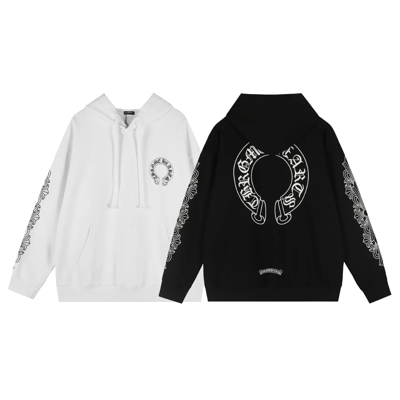 Logo-Print Cotton-Blend Jersey Hoodie D12515506