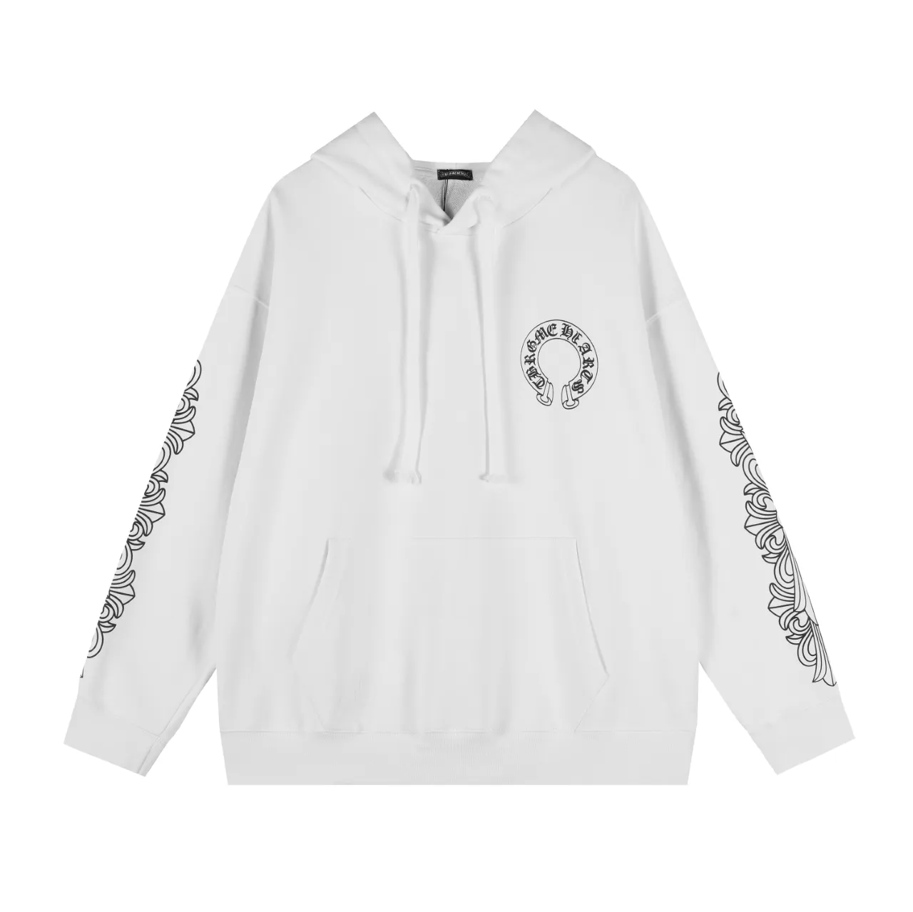 Logo-Print Cotton-Blend Jersey Hoodie D12515506 — view 2