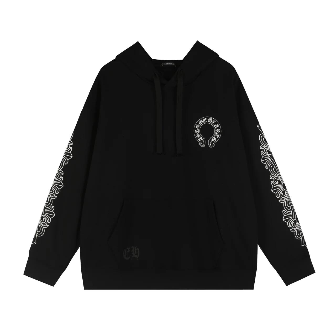 Logo-Print Cotton-Blend Hoodie D17511726 — view 2