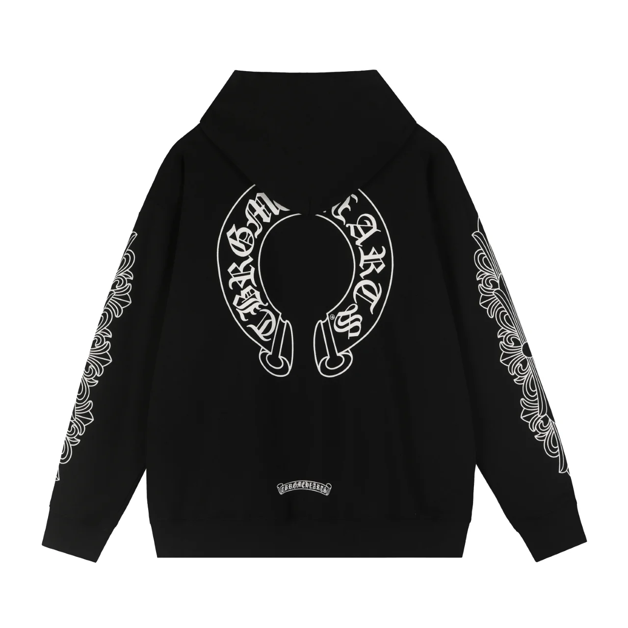 Logo-Print Cotton-Blend Hoodie D17511726 — view 3