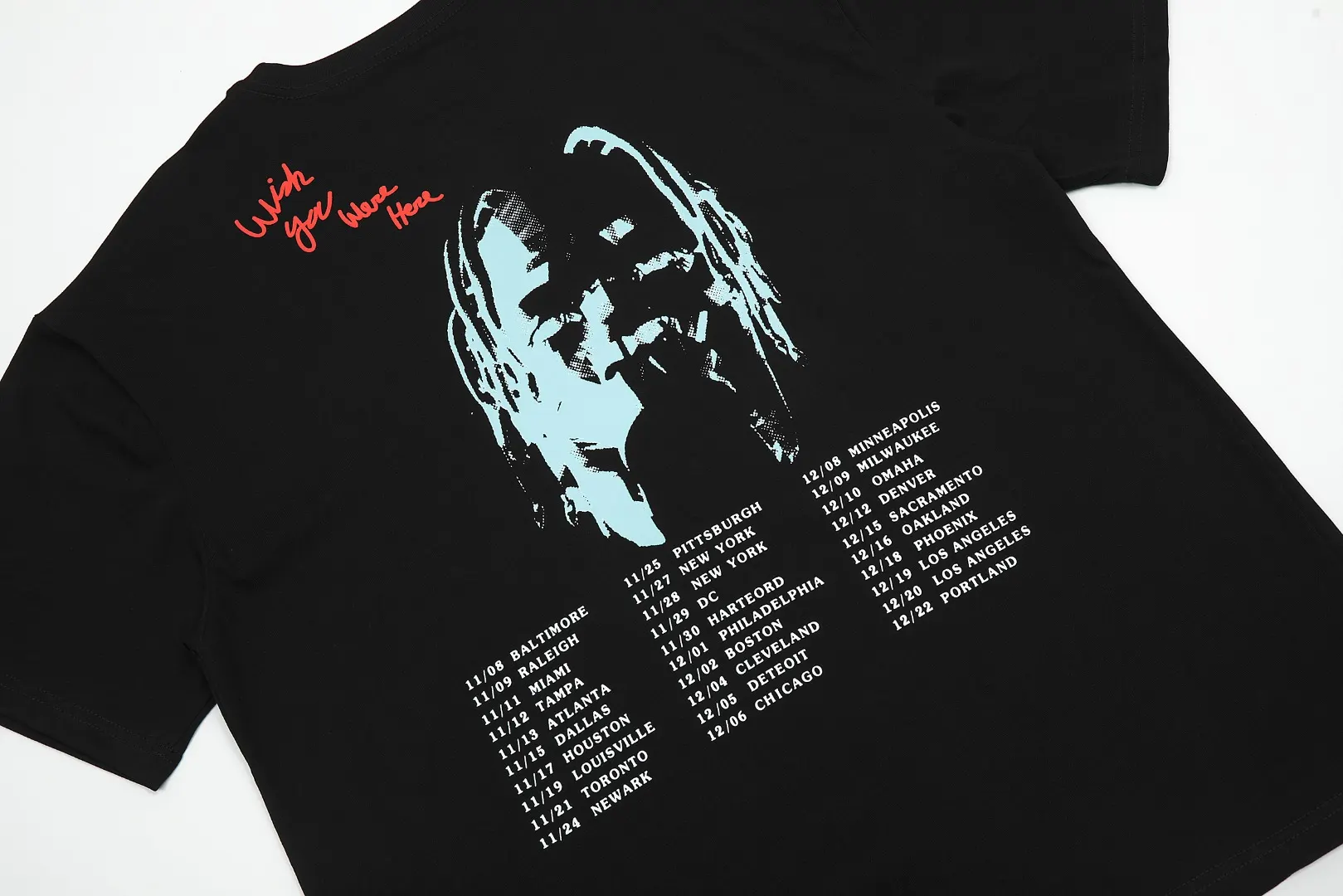 Astroworld Tour Graphic Print T-Shirt D7911536 — view 6