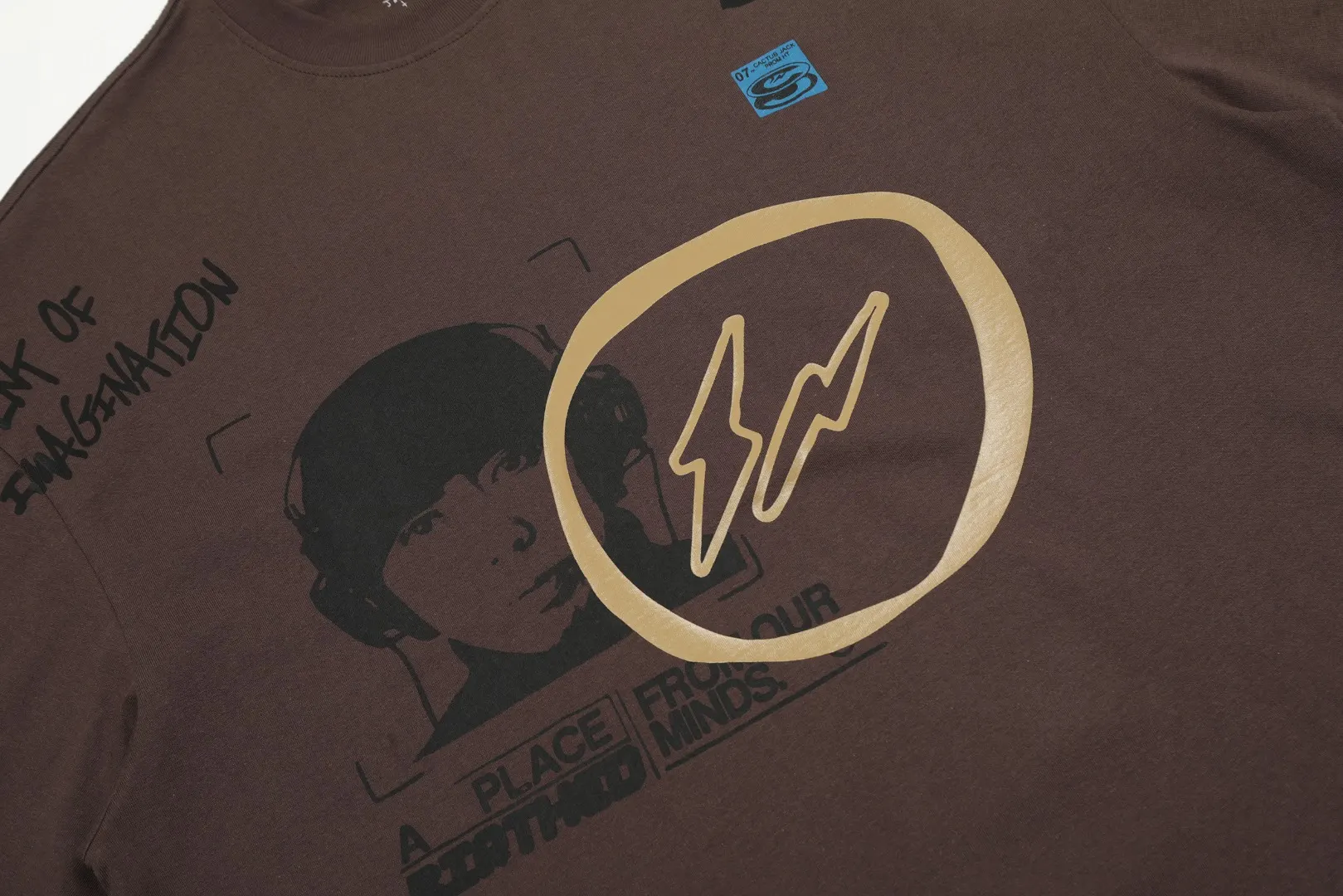 Cactus Jack x Fragment Graphic T-Shirt D7911539 — view 6