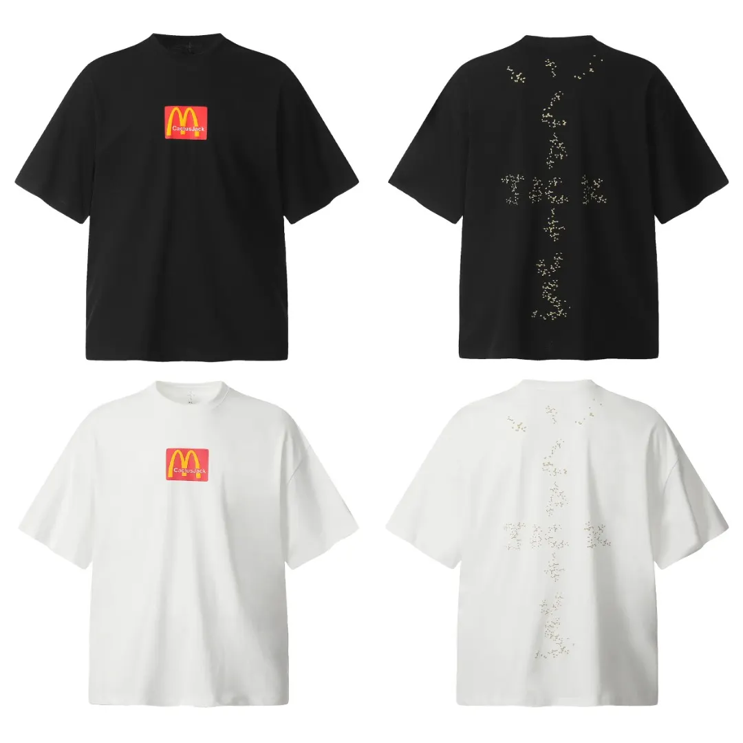 Cactus Jack x McDonald's Puff Print T-Shirt D7911535