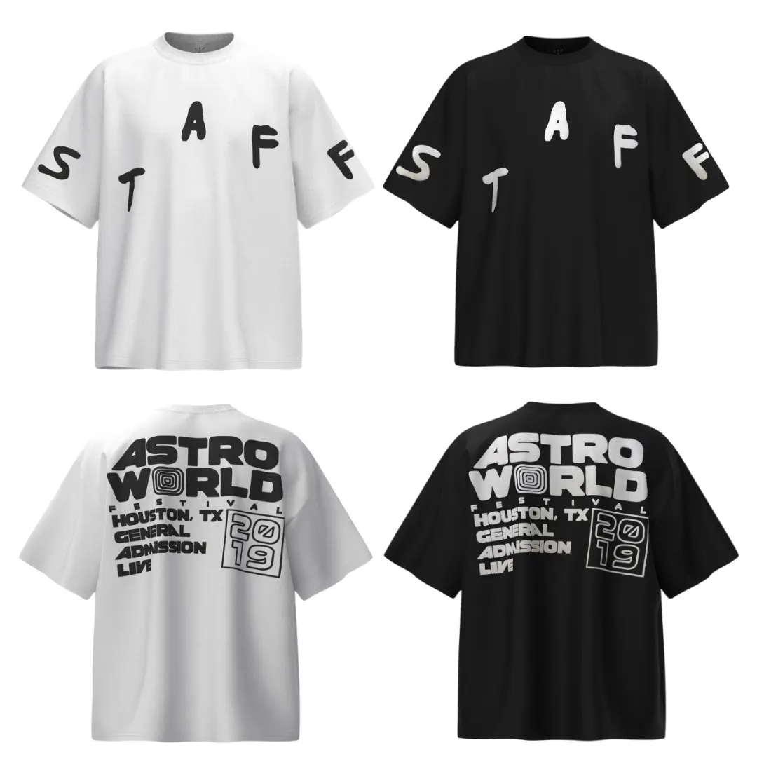Cactus Jack Astroworld Festival Staff T-Shirt D7911537
