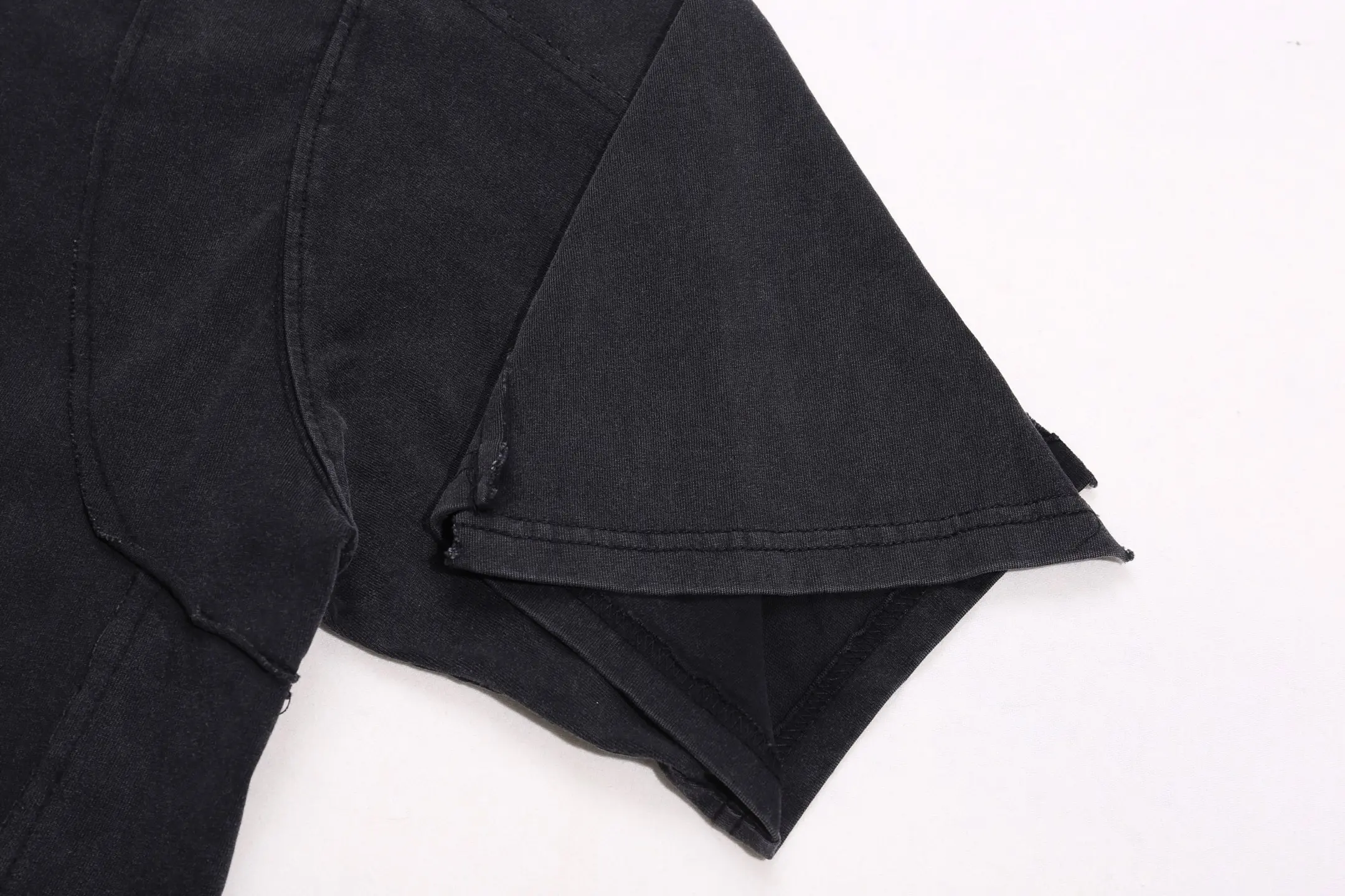 Panelled Washed Cotton T-Shirt D17512750 — view 14