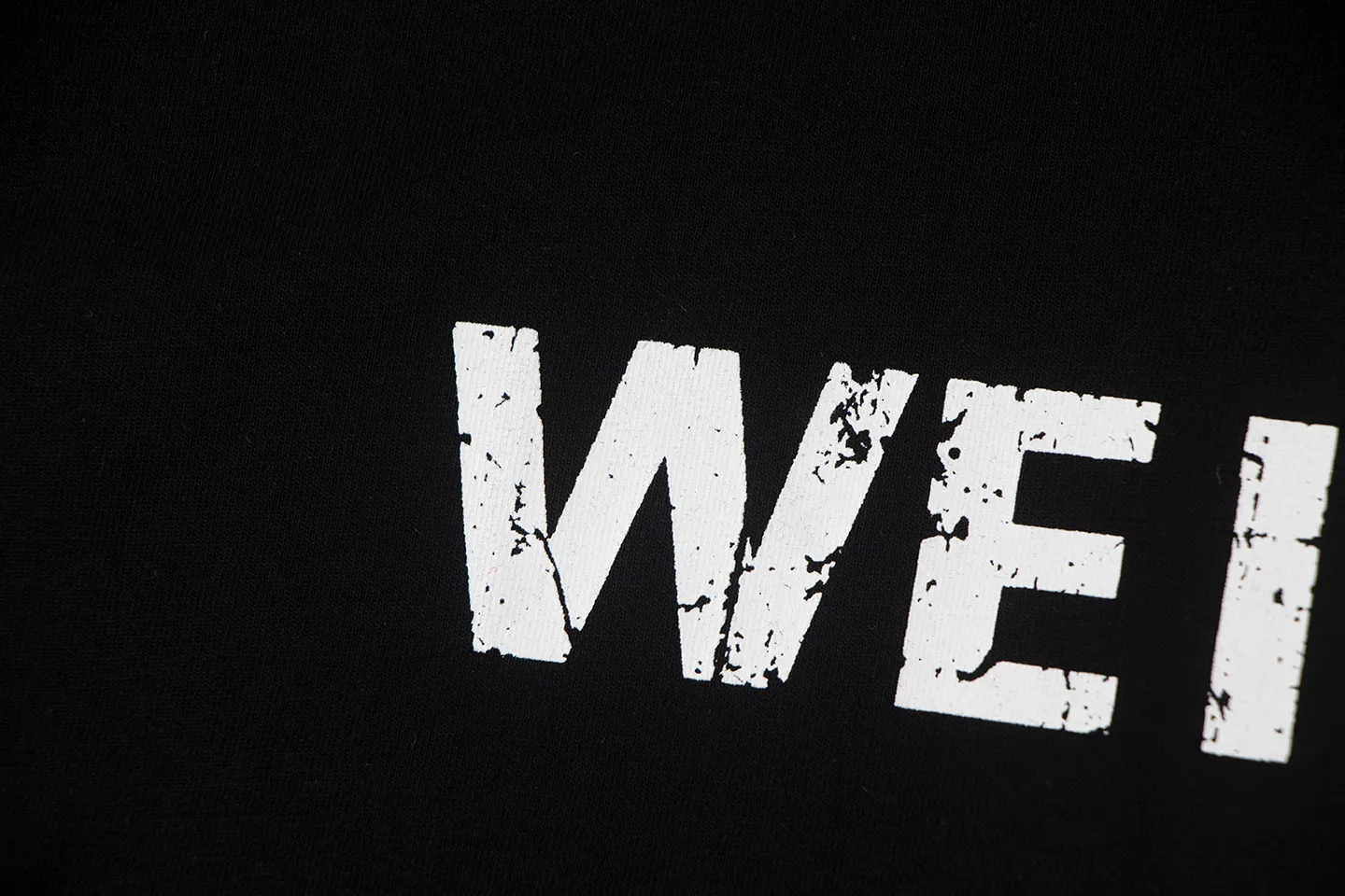 Distressed Logo Print Oversized T-Shirt D9011459 — view 5