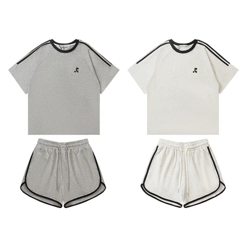 Rest & Recreation Logo T-Shirt and Shorts Set D6515587