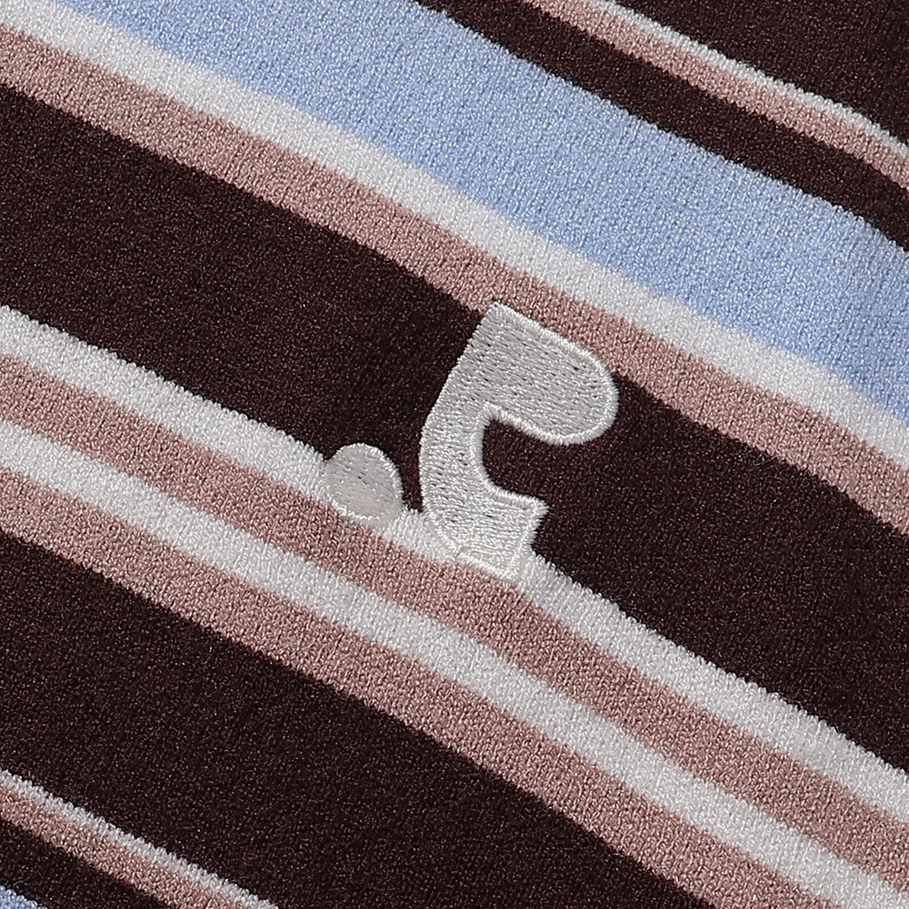 Striped Long-Sleeve Cotton T-Shirt D7515602 — view 5