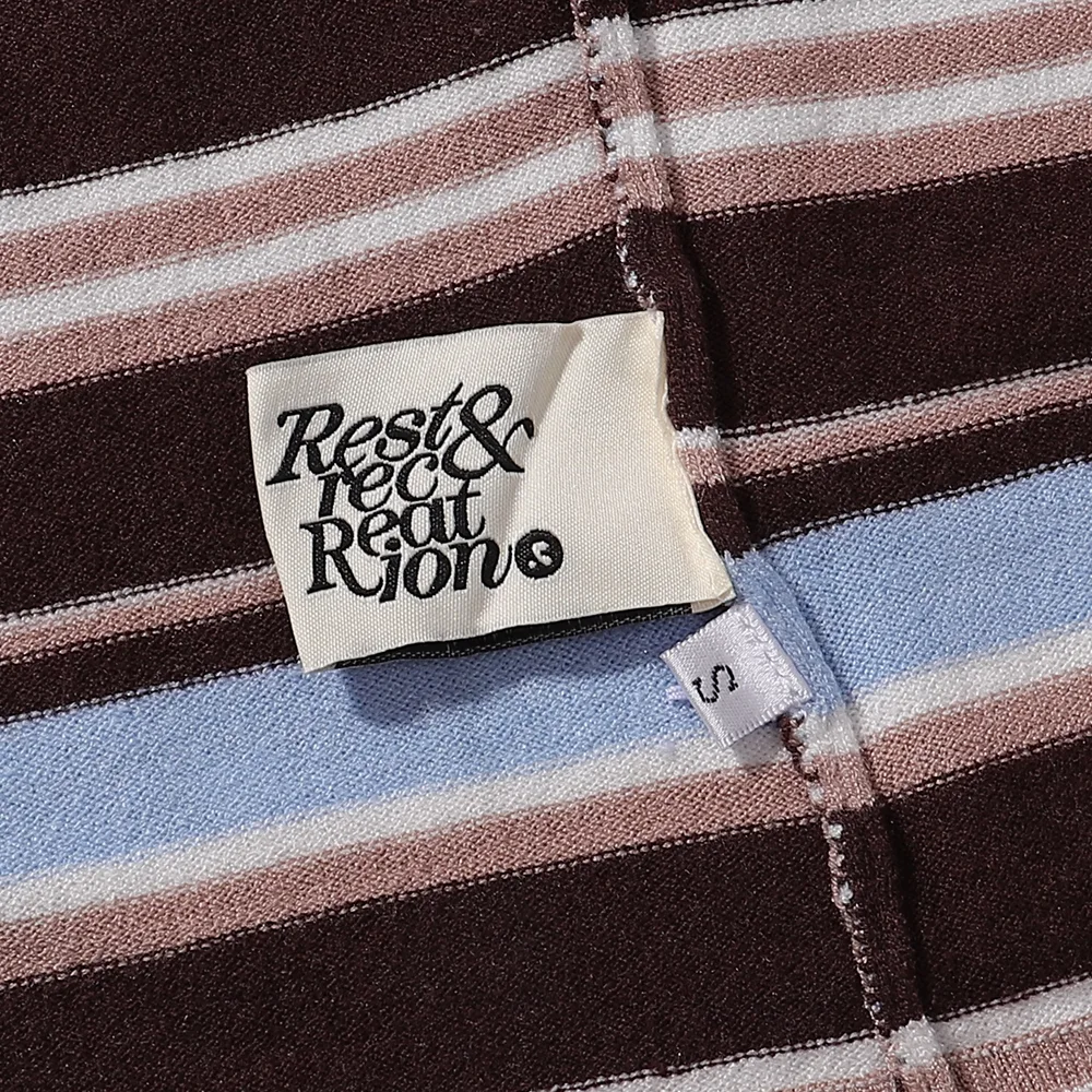 Striped Long-Sleeve Cotton T-Shirt D7515602 — view 9