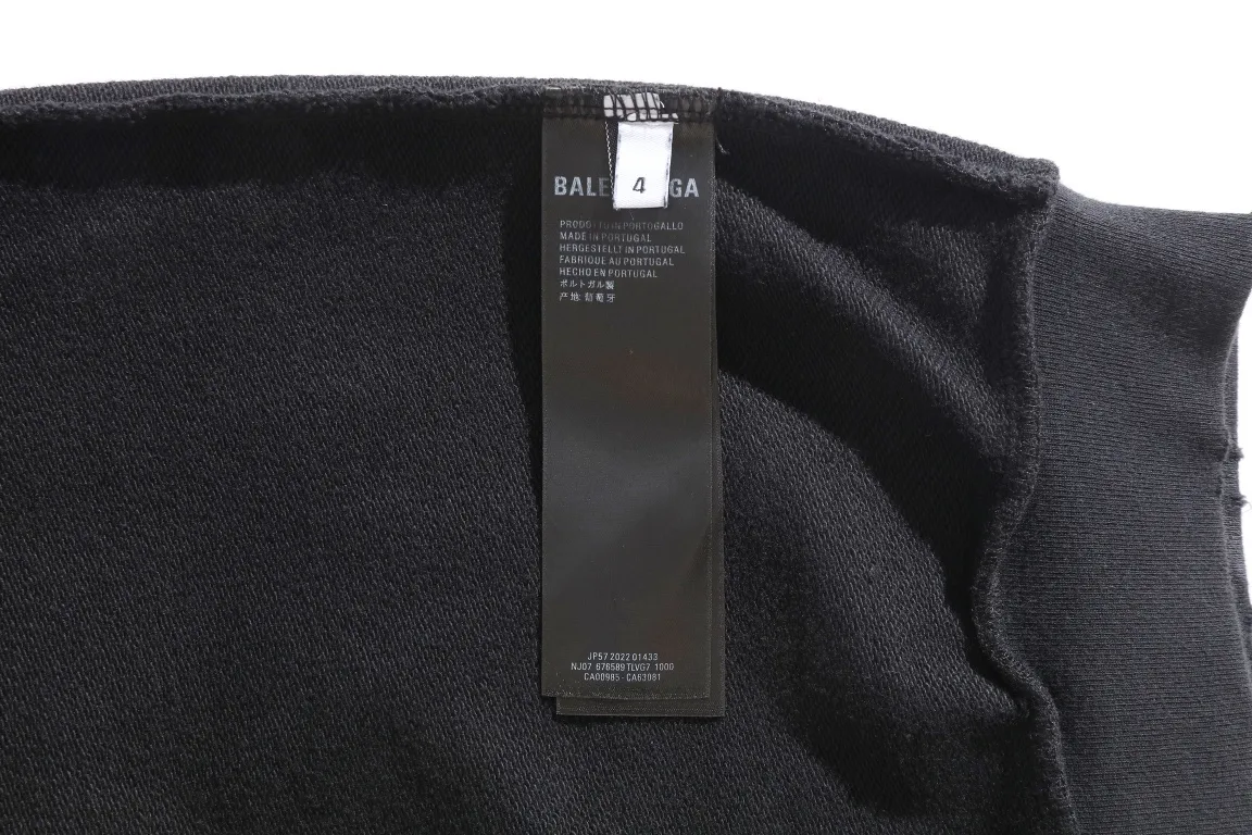 3B Logo Embroidered Mud-Wash Zip-Up Hoodie D31921335 — view 17