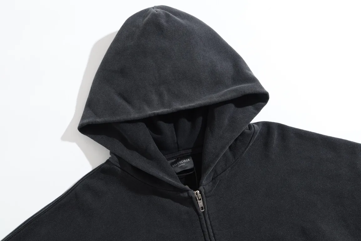 Logo Embroidered Zip-Up Hoodie D29918789 — view 14