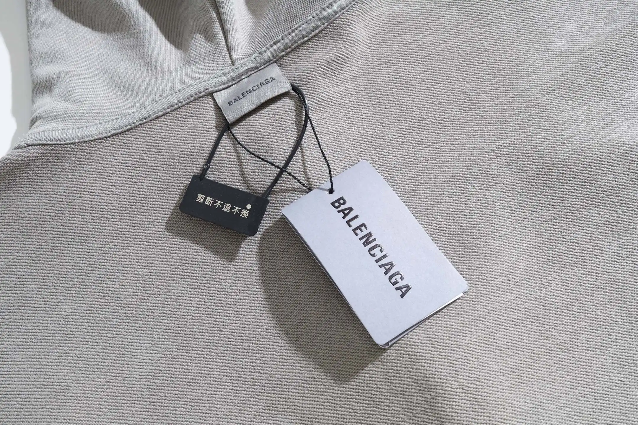 WFP Logo Print Zip-Up Hoodie D29921308 — view 17