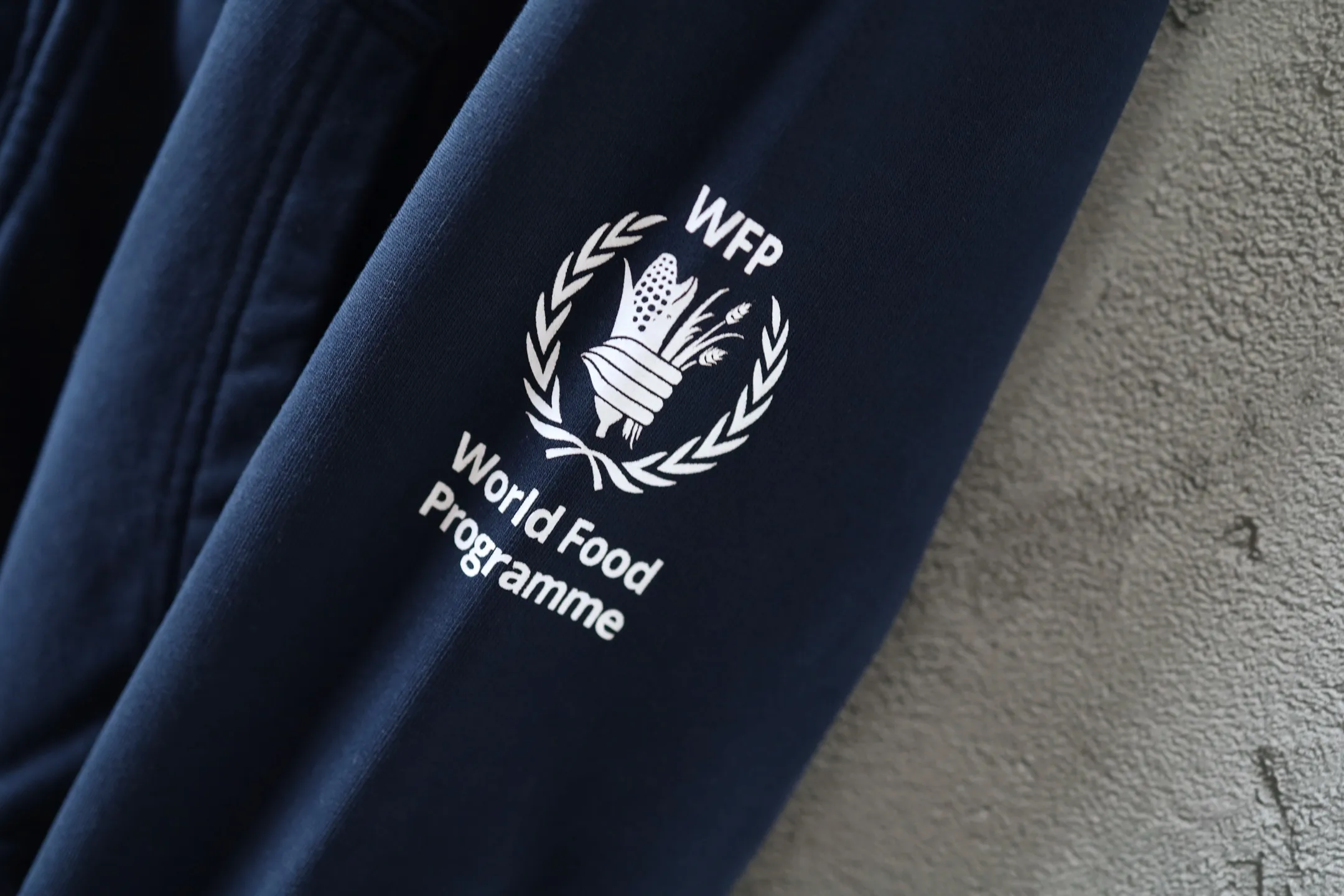 WFP Logo Print Zip-Up Hoodie D29921308 — view 22