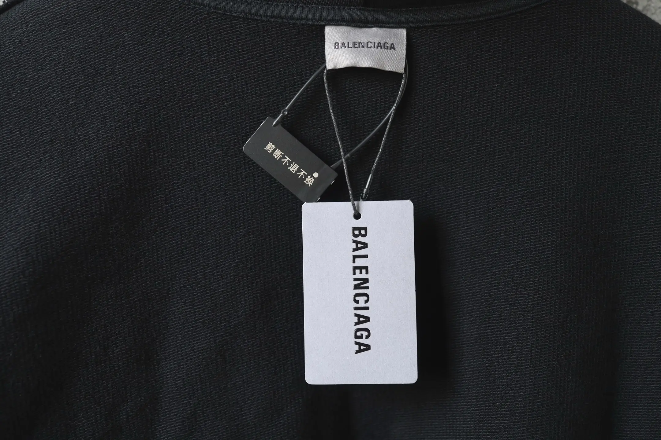 Tape Logo Zip-Up Hoodie D28918773 — view 9