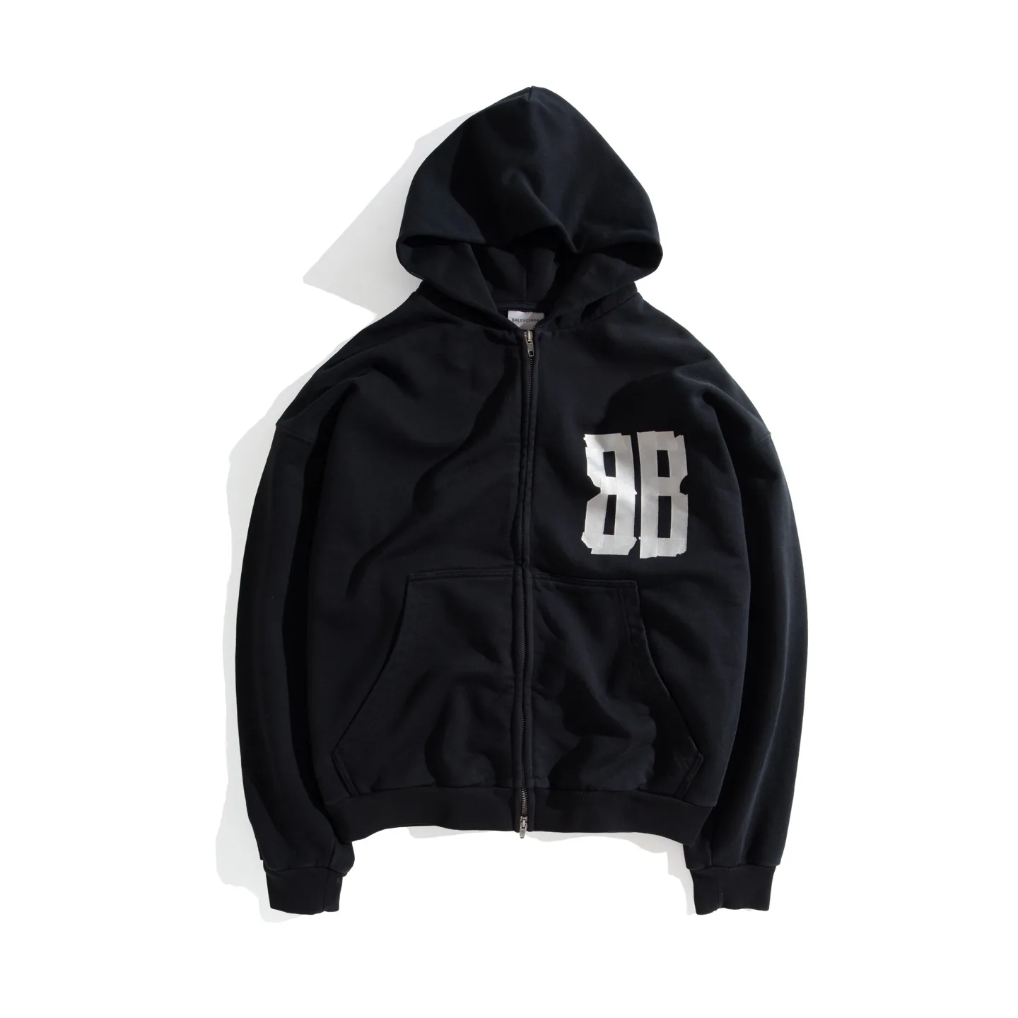 Tape Logo Zip-Up Hoodie D28918773 — view 10