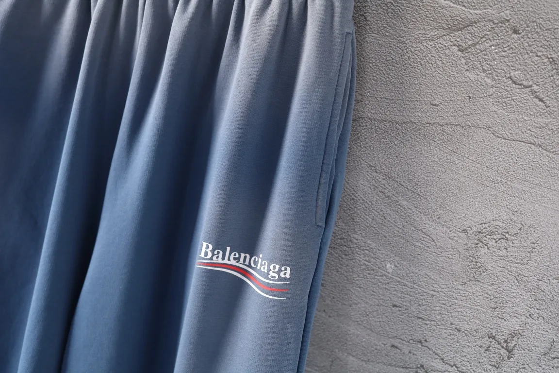 Logo-Print Faded Cotton-Blend Sweatpants D26912563 — view 3